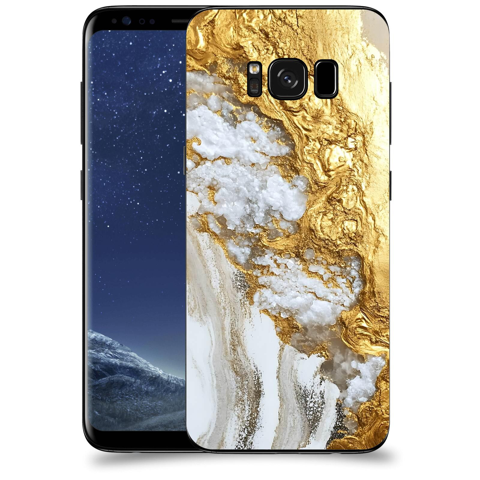 ACOVER Kryt na mobil Samsung Galaxy S8 G950F - Liquid Gold V