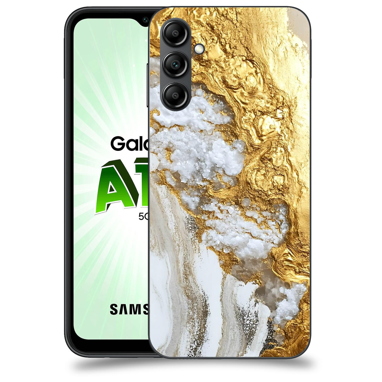 ACOVER Kryt na mobil Samsung Galaxy A14 5G - Liquid Gold V