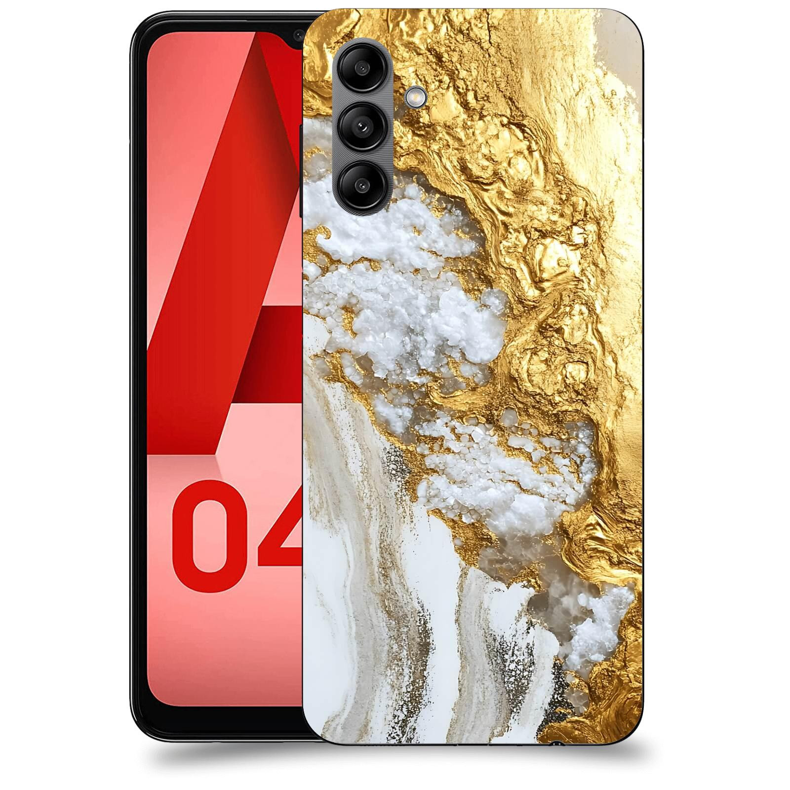 ACOVER Kryt na mobil Samsung Galaxy A04s - Liquid Gold V