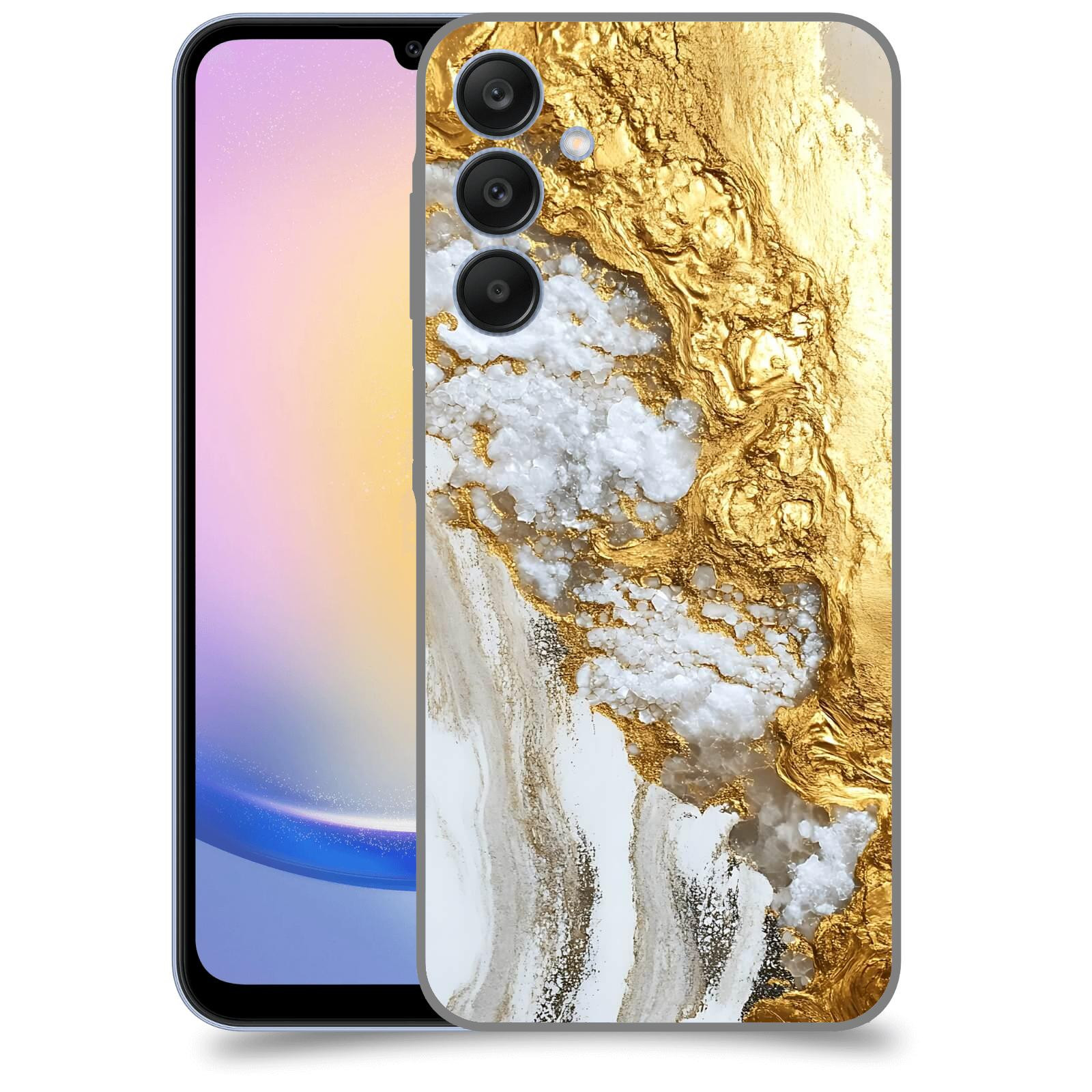 ACOVER Kryt na mobil Samsung Galaxy A25 5G - Liquid Gold V