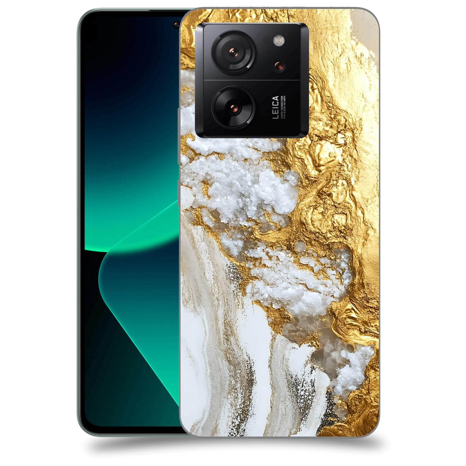 ACOVER Kryt na mobil Xiaomi 13T pro - Liquid Gold V