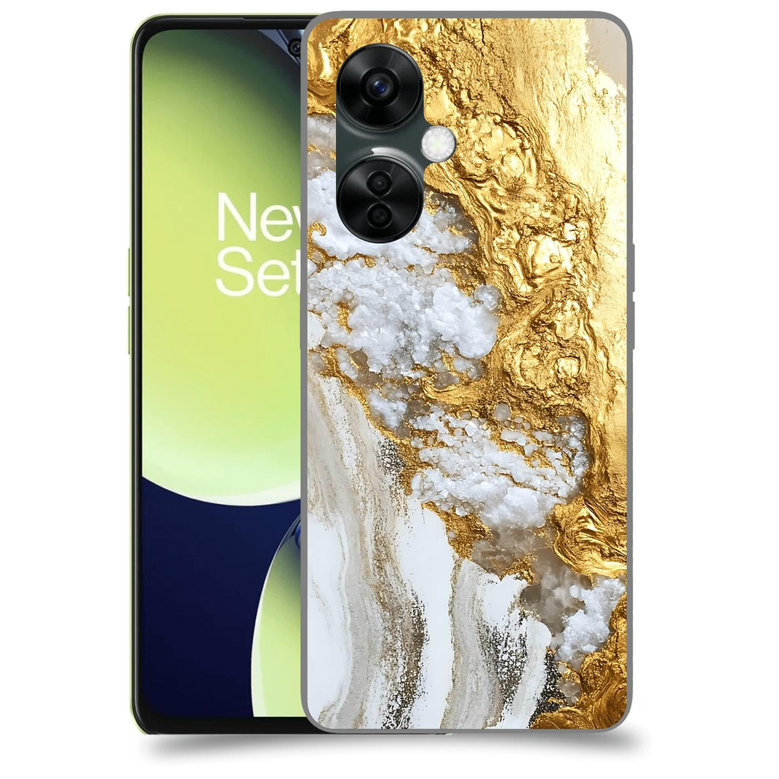 ACOVER Kryt na mobil OnePlus Nord CE 3 Lite 5G - Liquid Gold V
