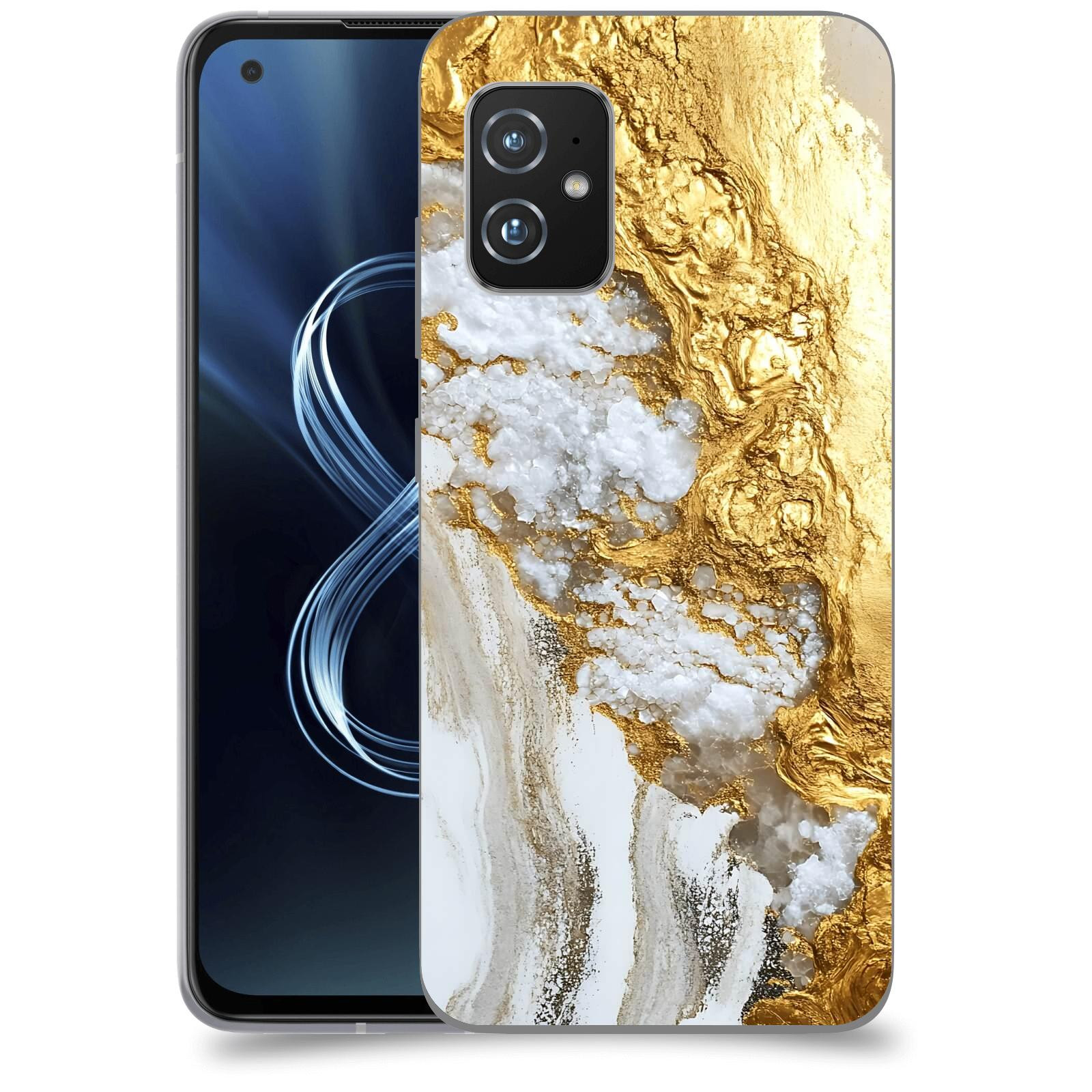 ACOVER Kryt na mobil Honor Magic5 Lite 5G - Liquid Gold V