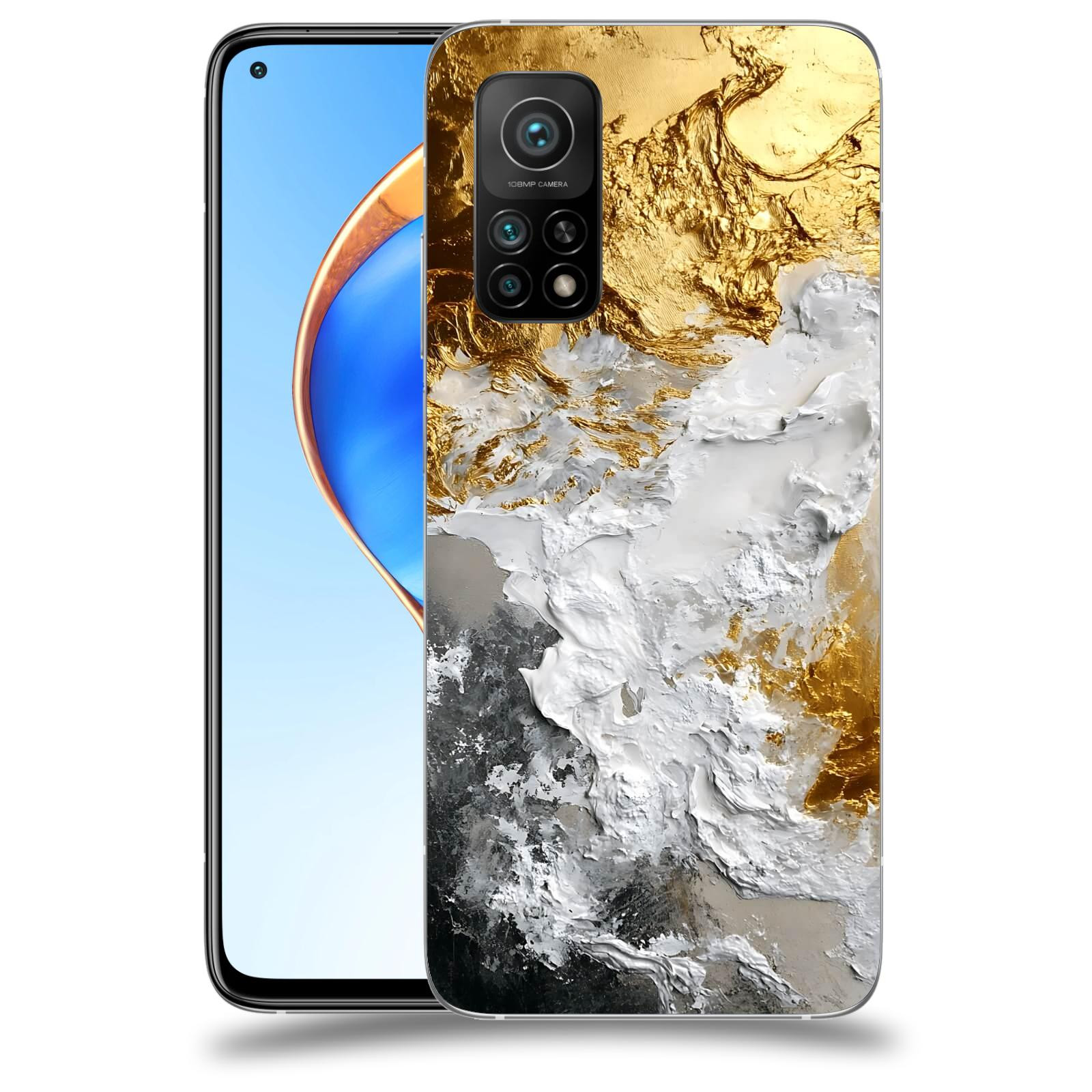 ACOVER Kryt na mobil Xiaomi Mi 10T Pro - Liquid Gold VI