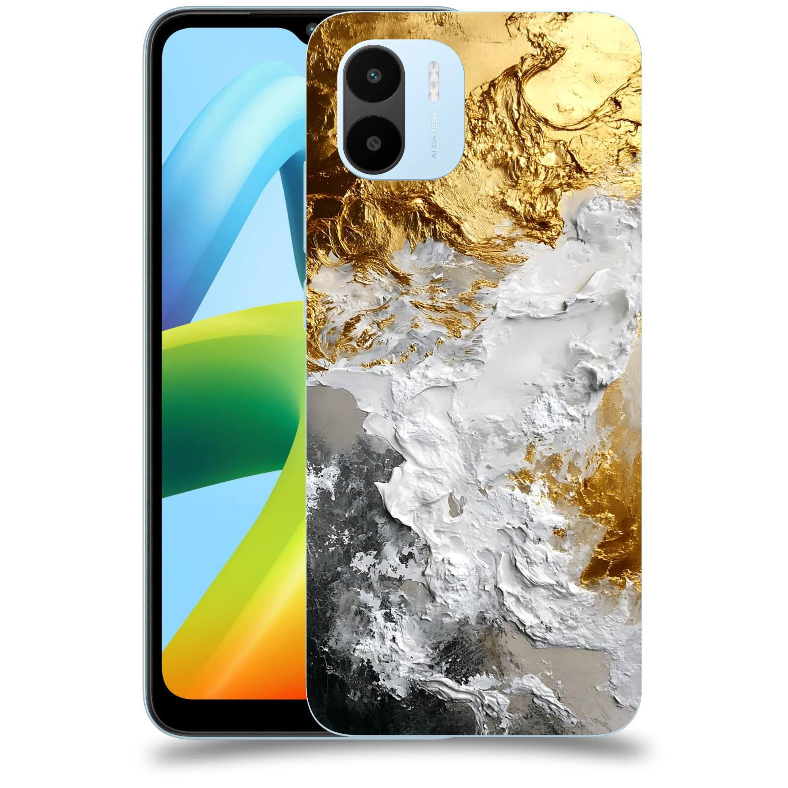 ACOVER Kryt na mobil Xiaomi Redmi A1 - Liquid Gold VI
