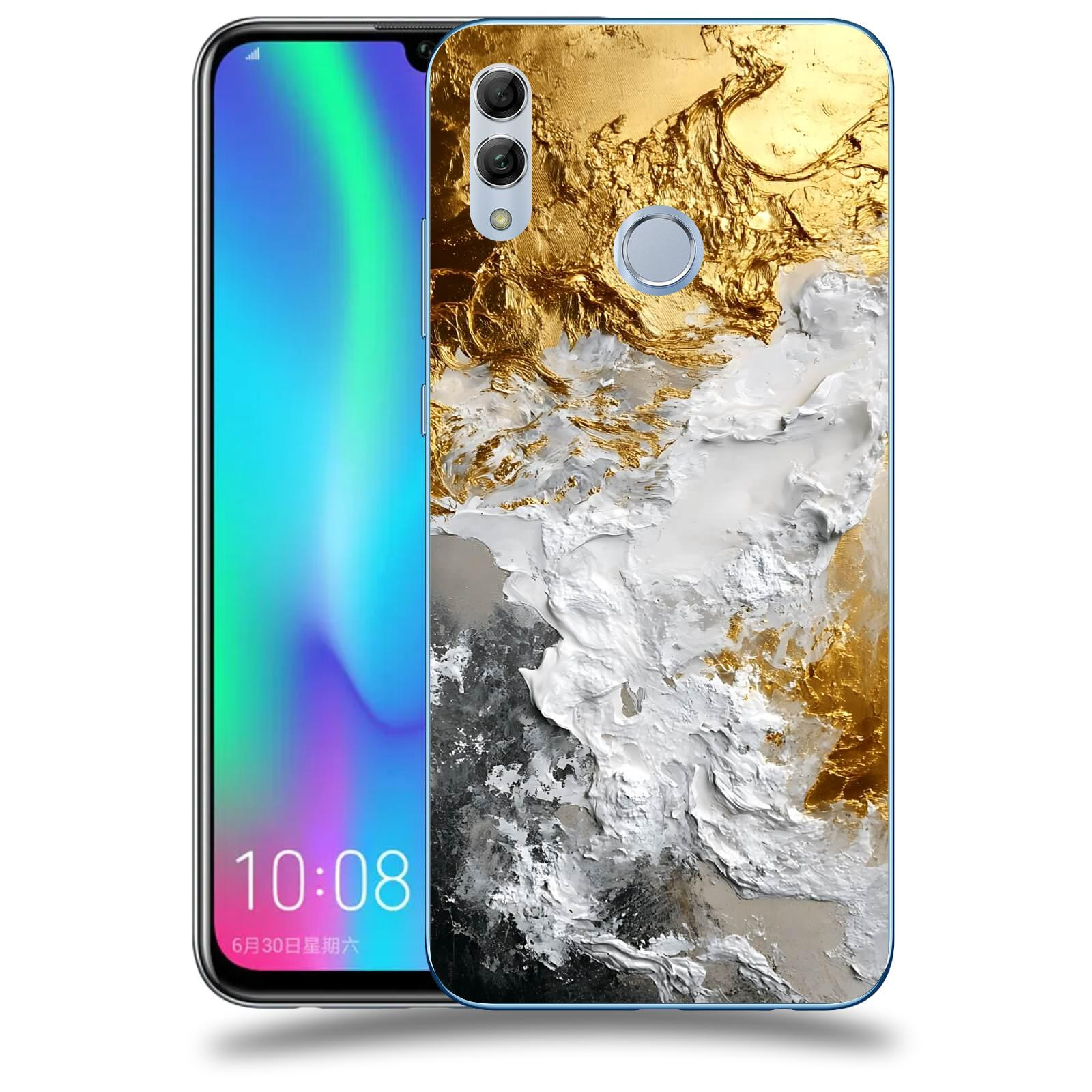 ACOVER Kryt na mobil Honor 10 Lite - Liquid Gold VI