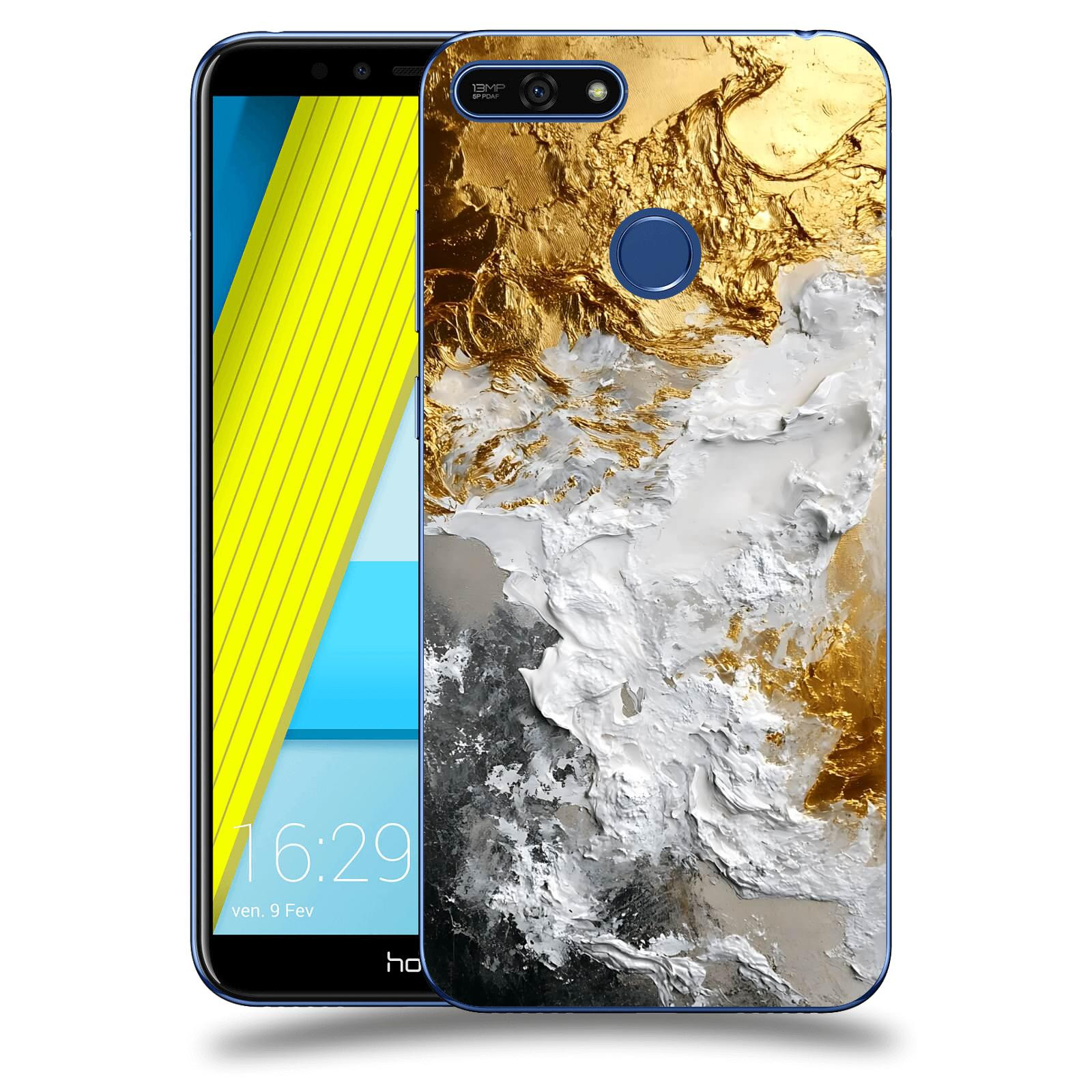 ACOVER Kryt na mobil Honor 7A - Liquid Gold VI