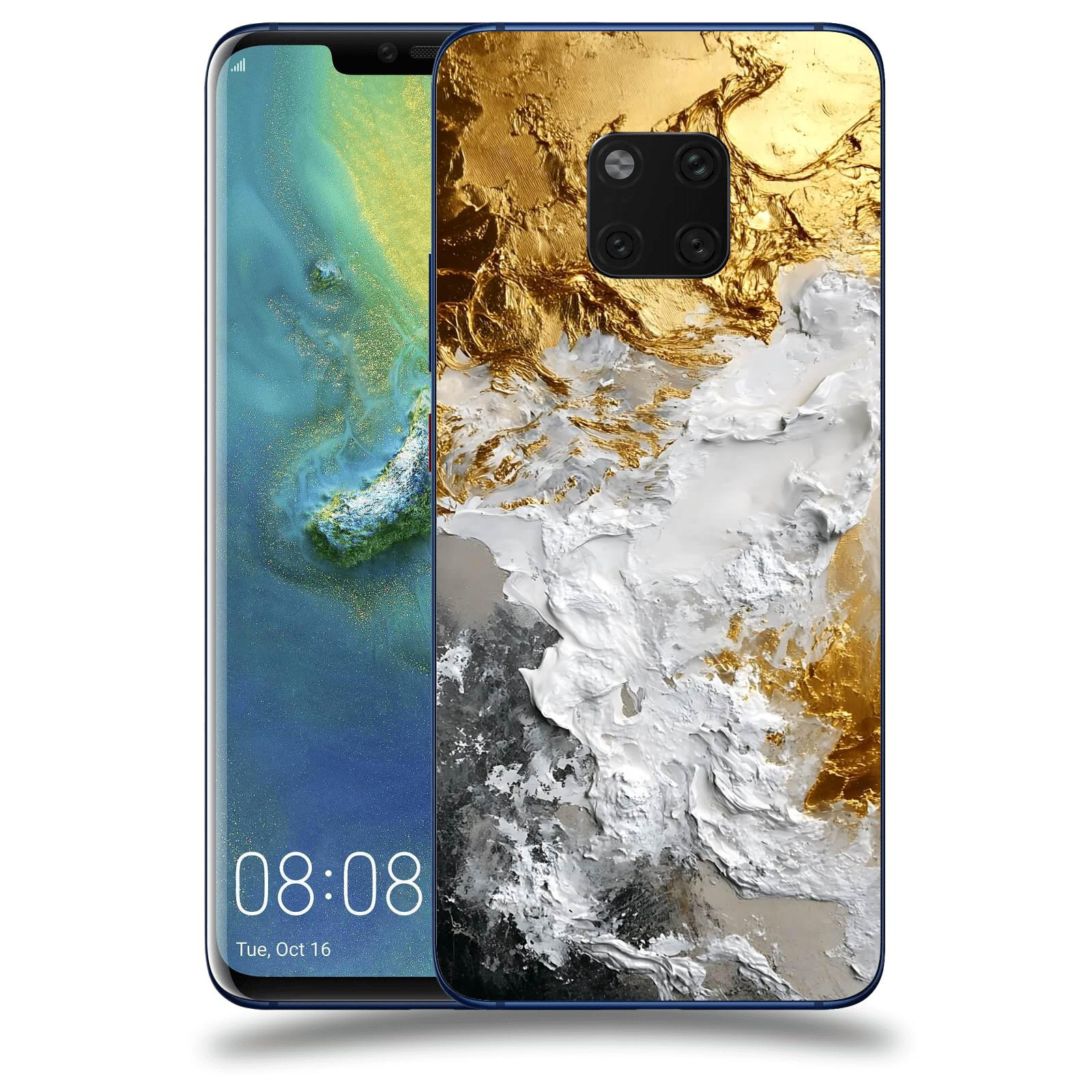 ACOVER Kryt na mobil Huawei Mate 20 Pro - Liquid Gold VI