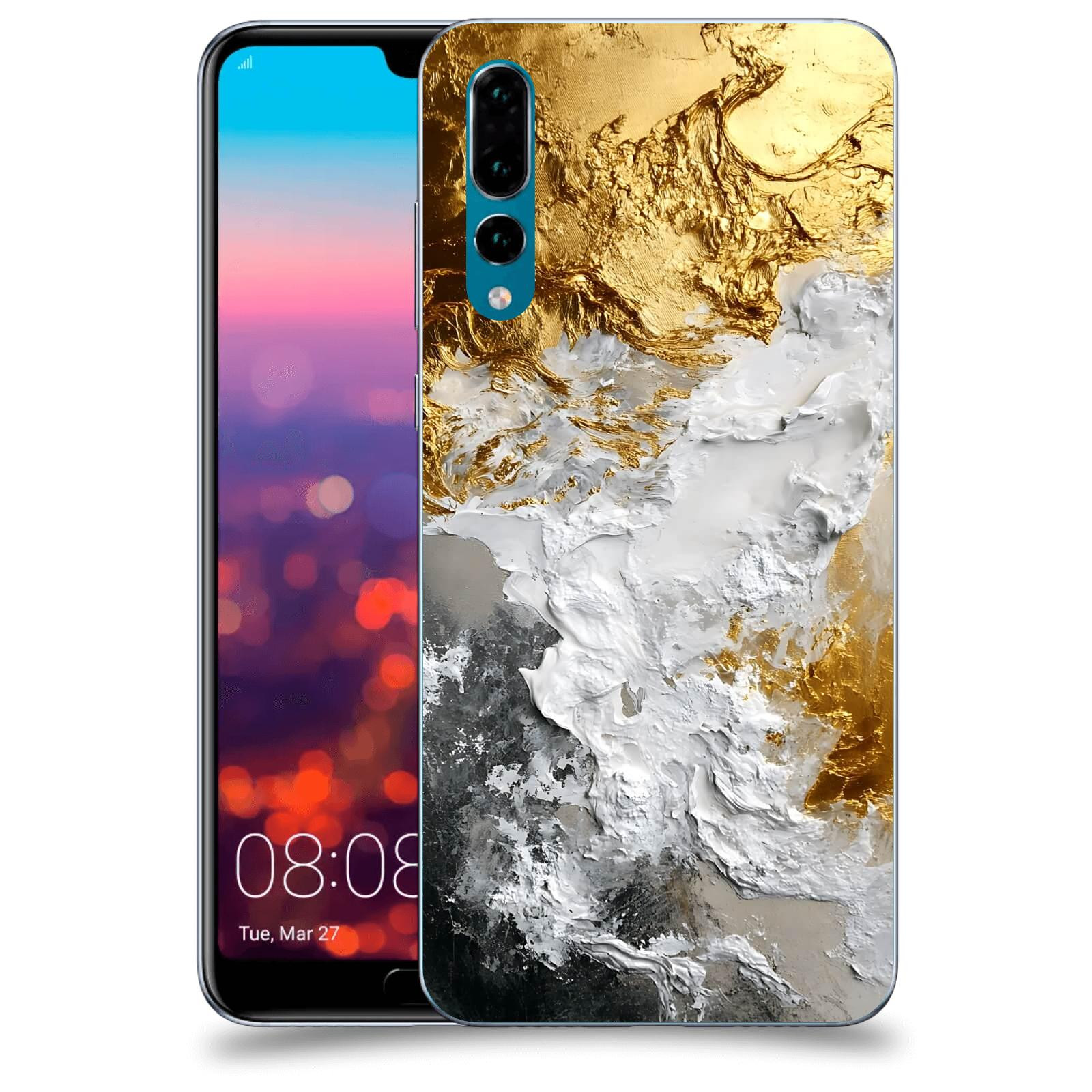 ACOVER Kryt na mobil Huawei P20 Pro - Liquid Gold VI