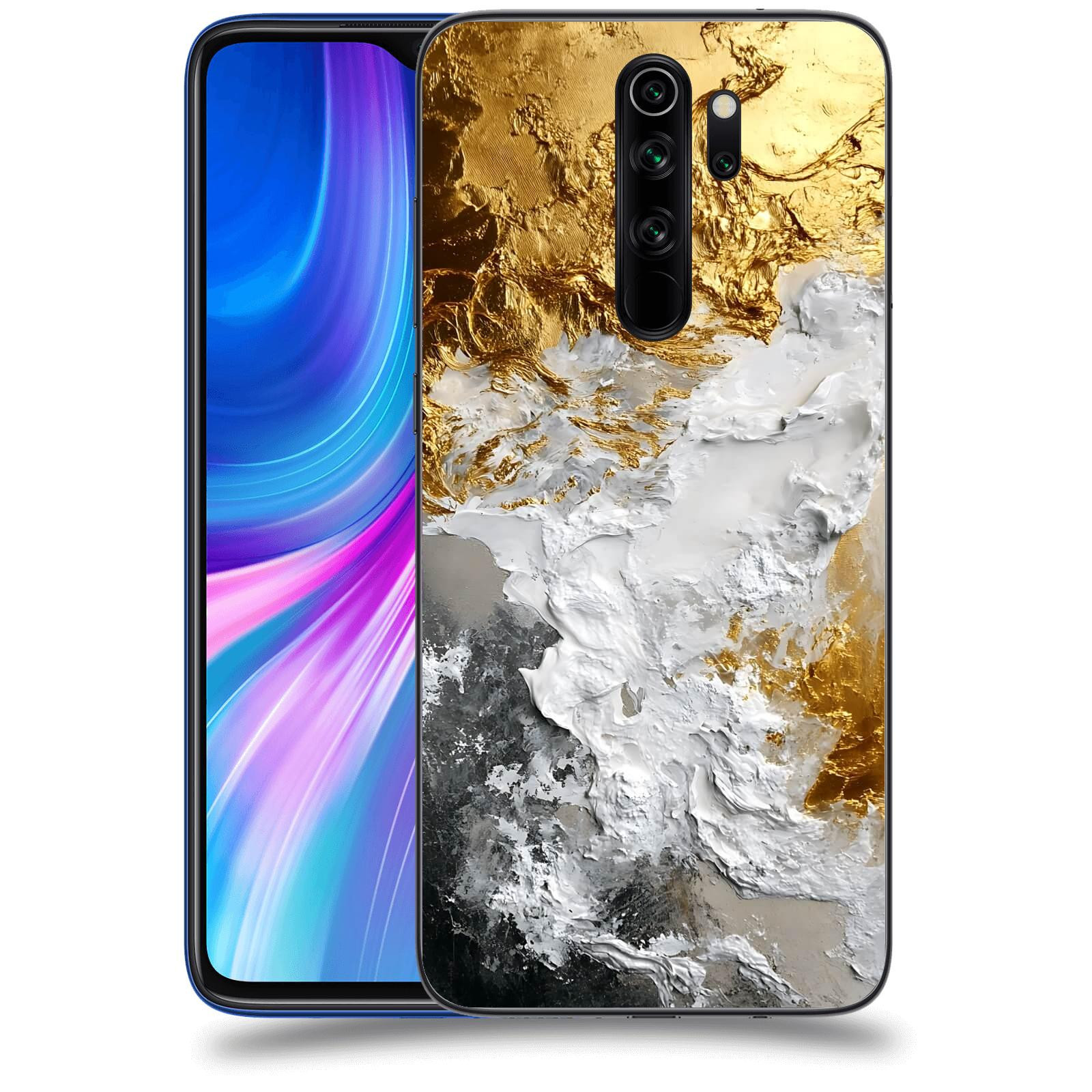 ACOVER Kryt na mobil Xiaomi Redmi Note 8 Pro - Liquid Gold VI