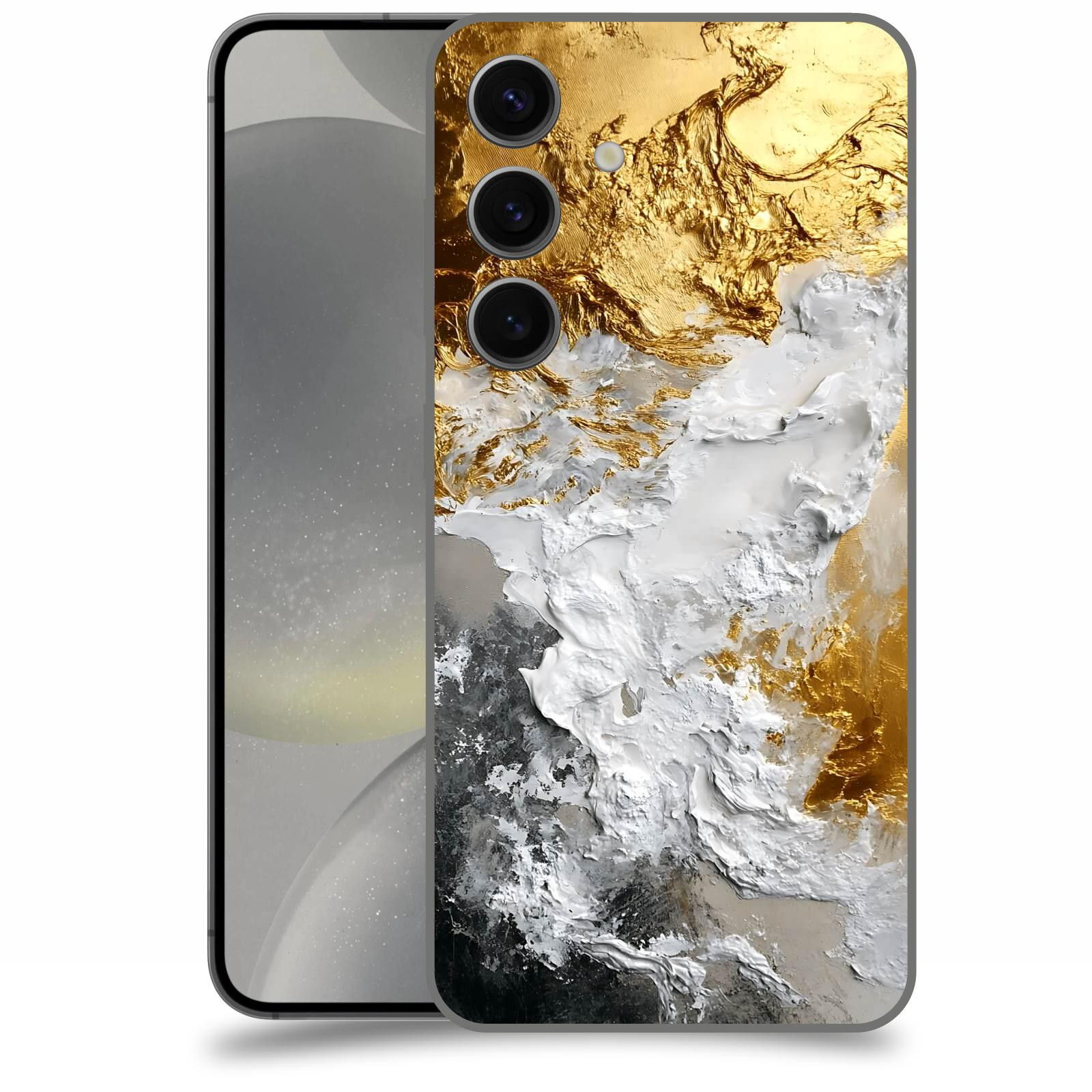 ACOVER Kryt na mobil Samsung Galaxy S24 - Liquid Gold VI