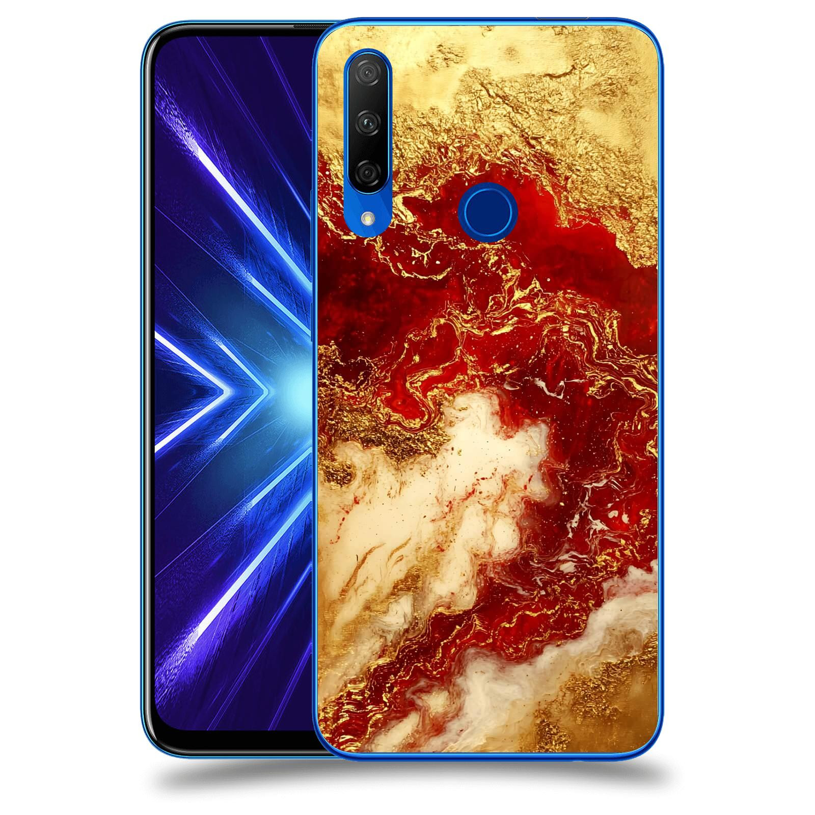 ACOVER Kryt na mobil Honor 9X - Golden Blood I
