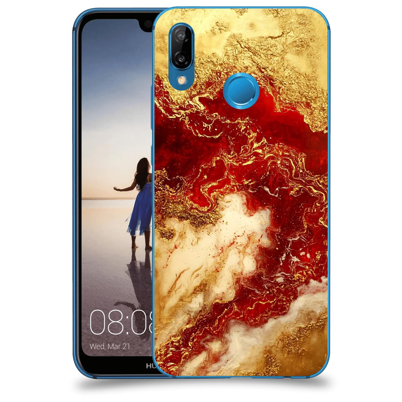 ACOVER Kryt na mobil Huawei P20 Lite - Golden Blood I