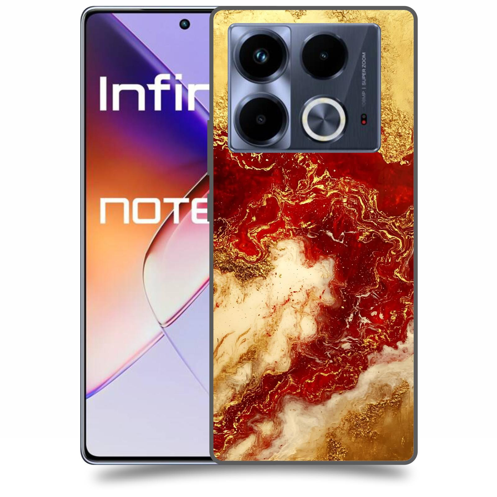 ACOVER Kryt na mobil Infinix Note 40 - Golden Blood I