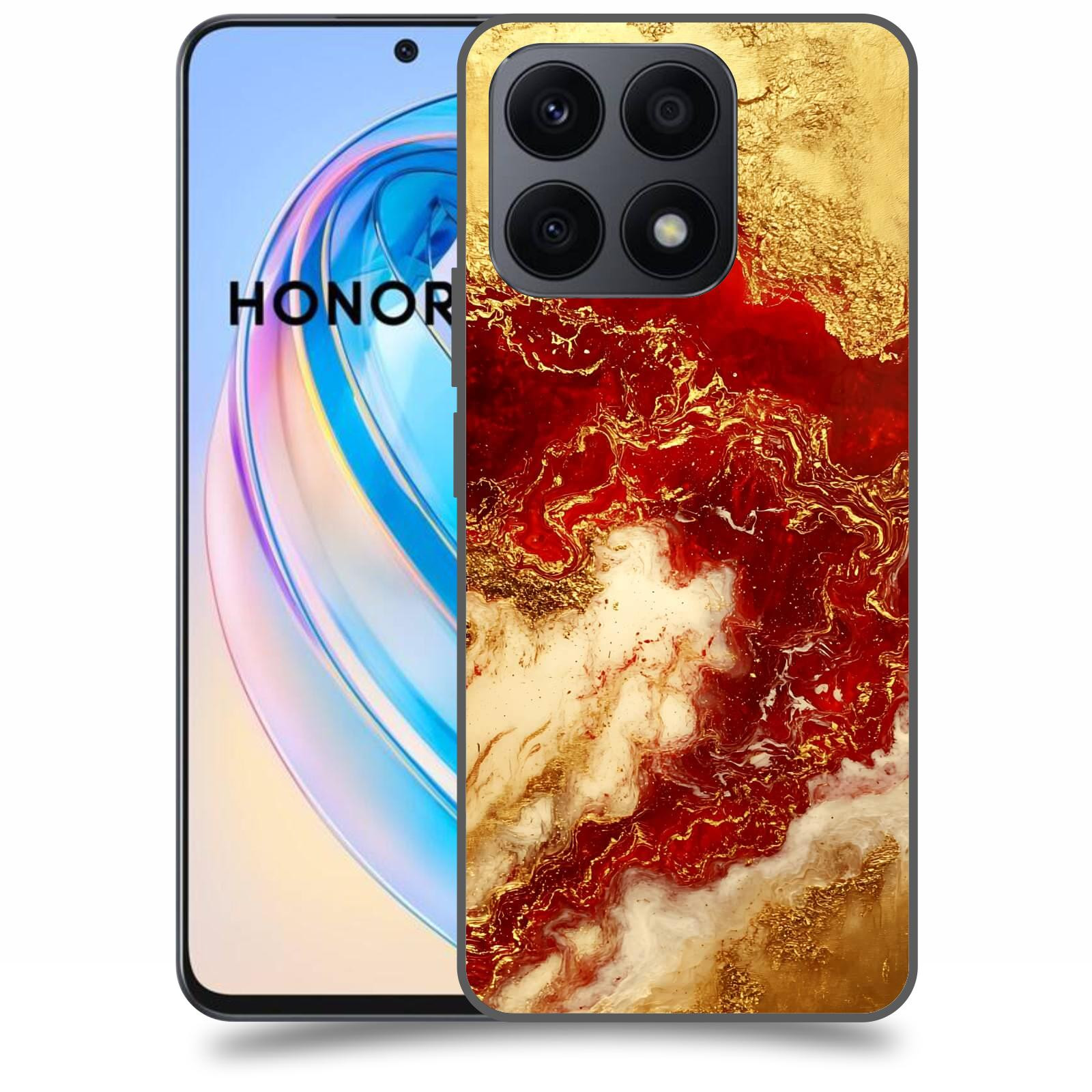 ACOVER Kryt na mobil Honor X8a - Golden Blood I