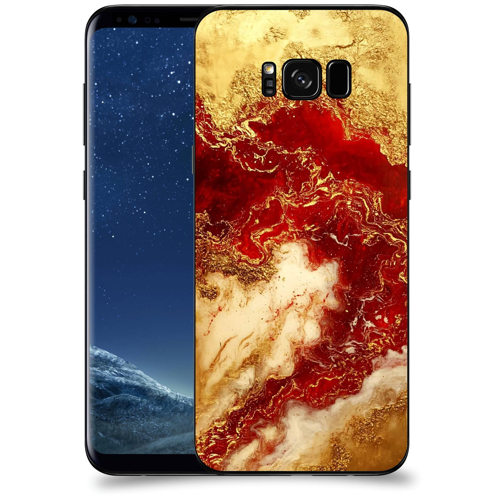 ACOVER Kryt na mobil Samsung Galaxy S8+ G955F - Golden Blood I