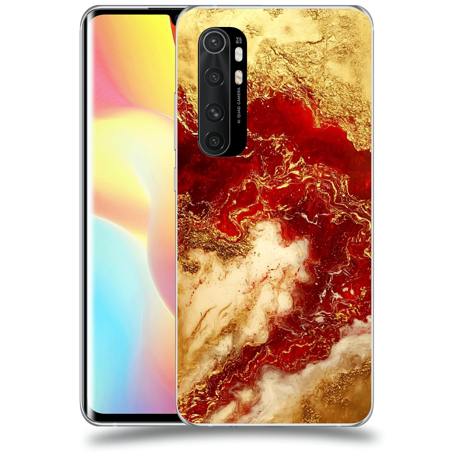 ACOVER Kryt na mobil Xiaomi Mi Note 10 Lite - Golden Blood I