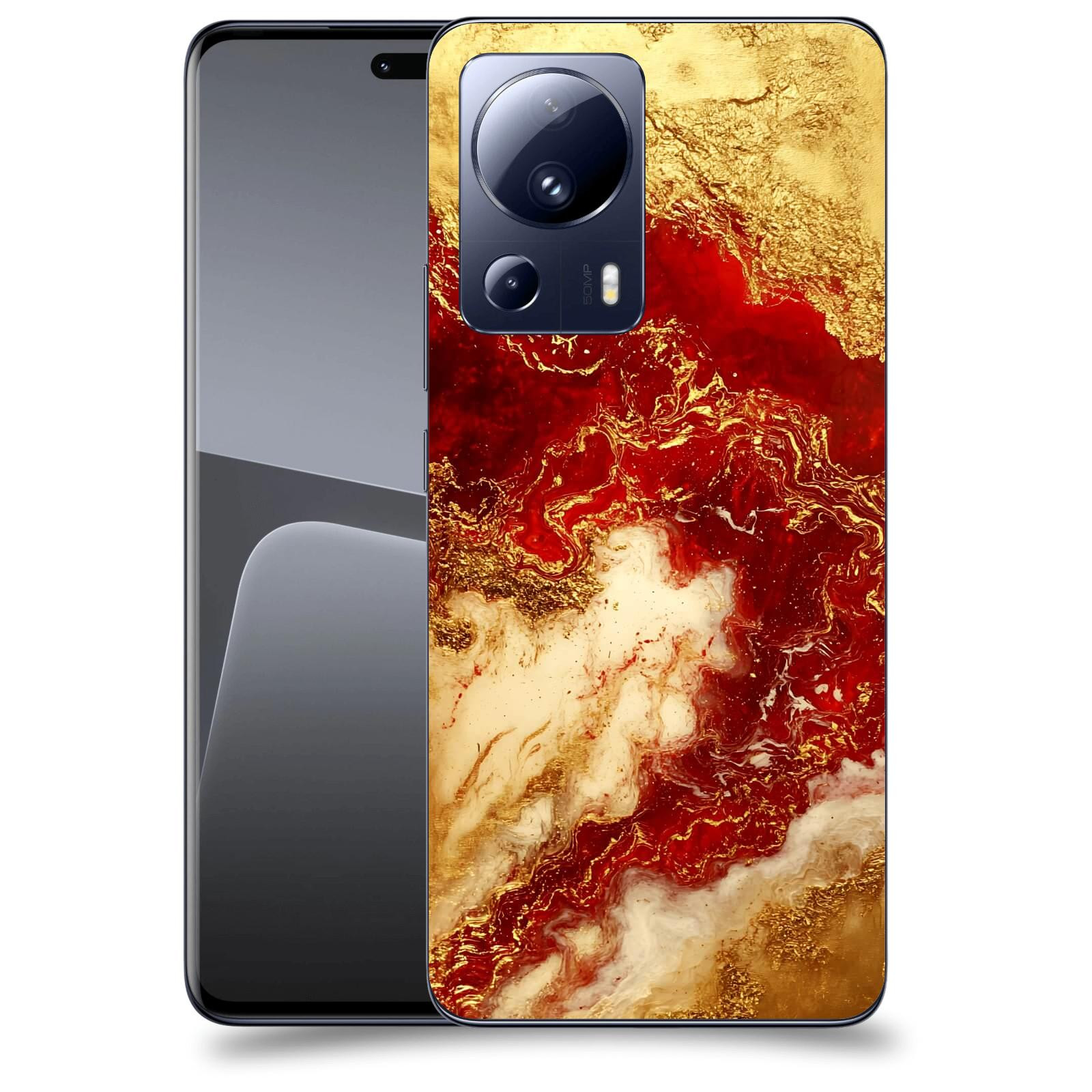 ACOVER Kryt na mobil Xiaomi 13 Lite - Golden Blood I
