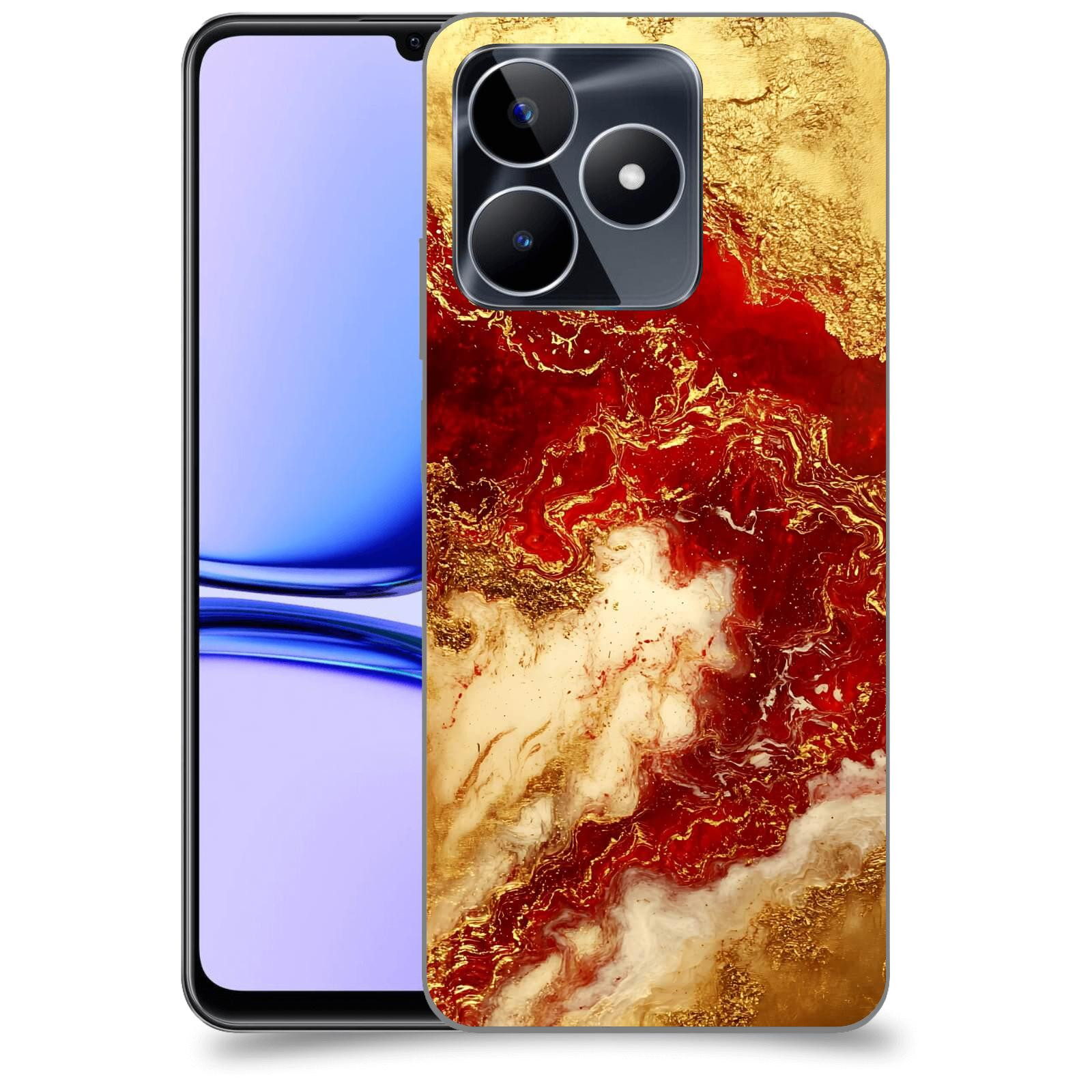 ACOVER Kryt na mobil Realme C53 - Golden Blood I