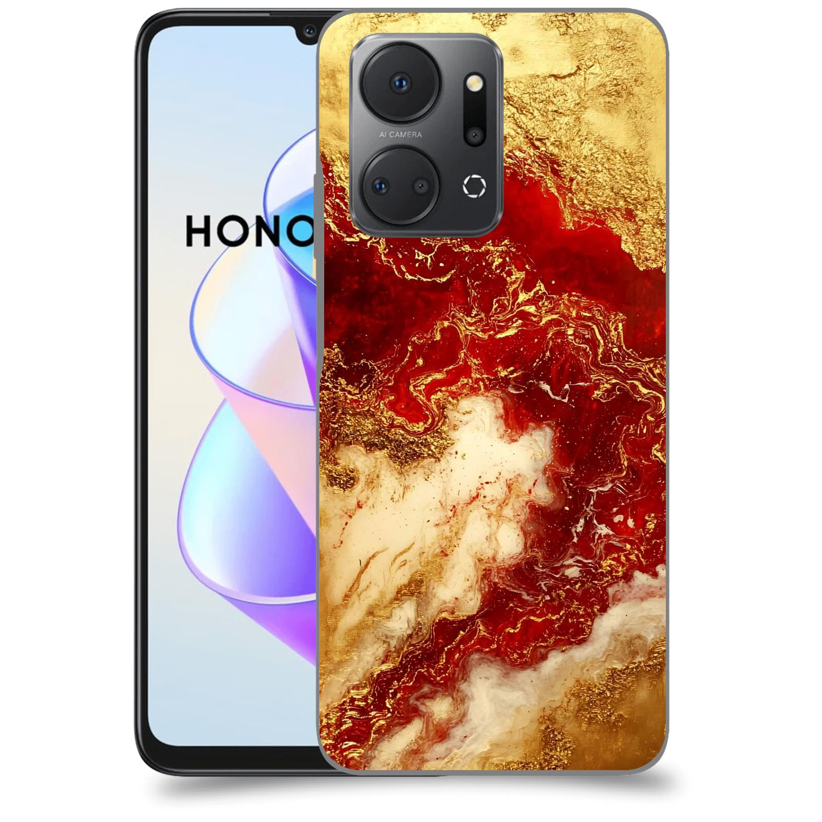 ACOVER Kryt na mobil HONOR X7a - Golden Blood I