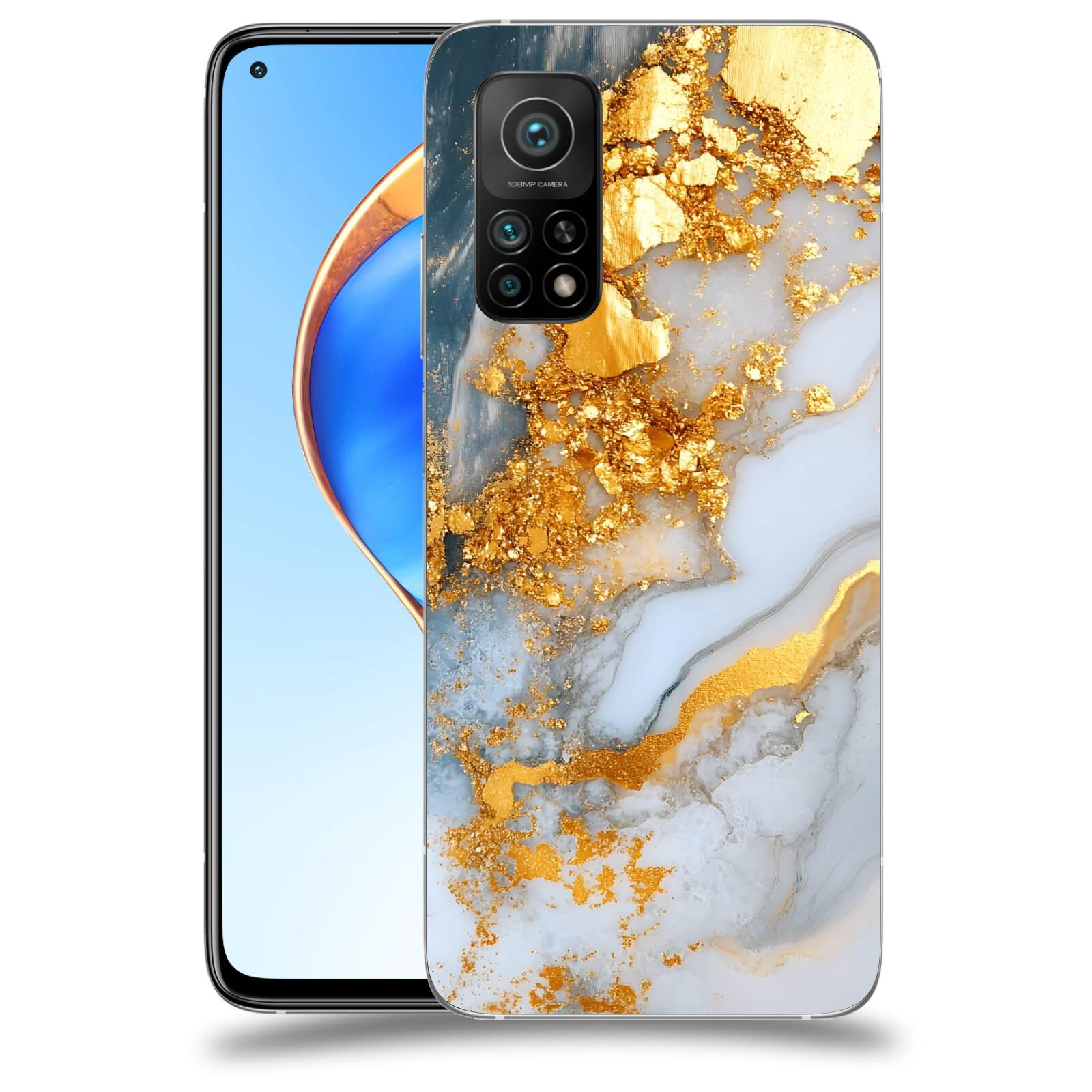 ACOVER Kryt na mobil Xiaomi Mi 10T Pro - Liquid Gold VII