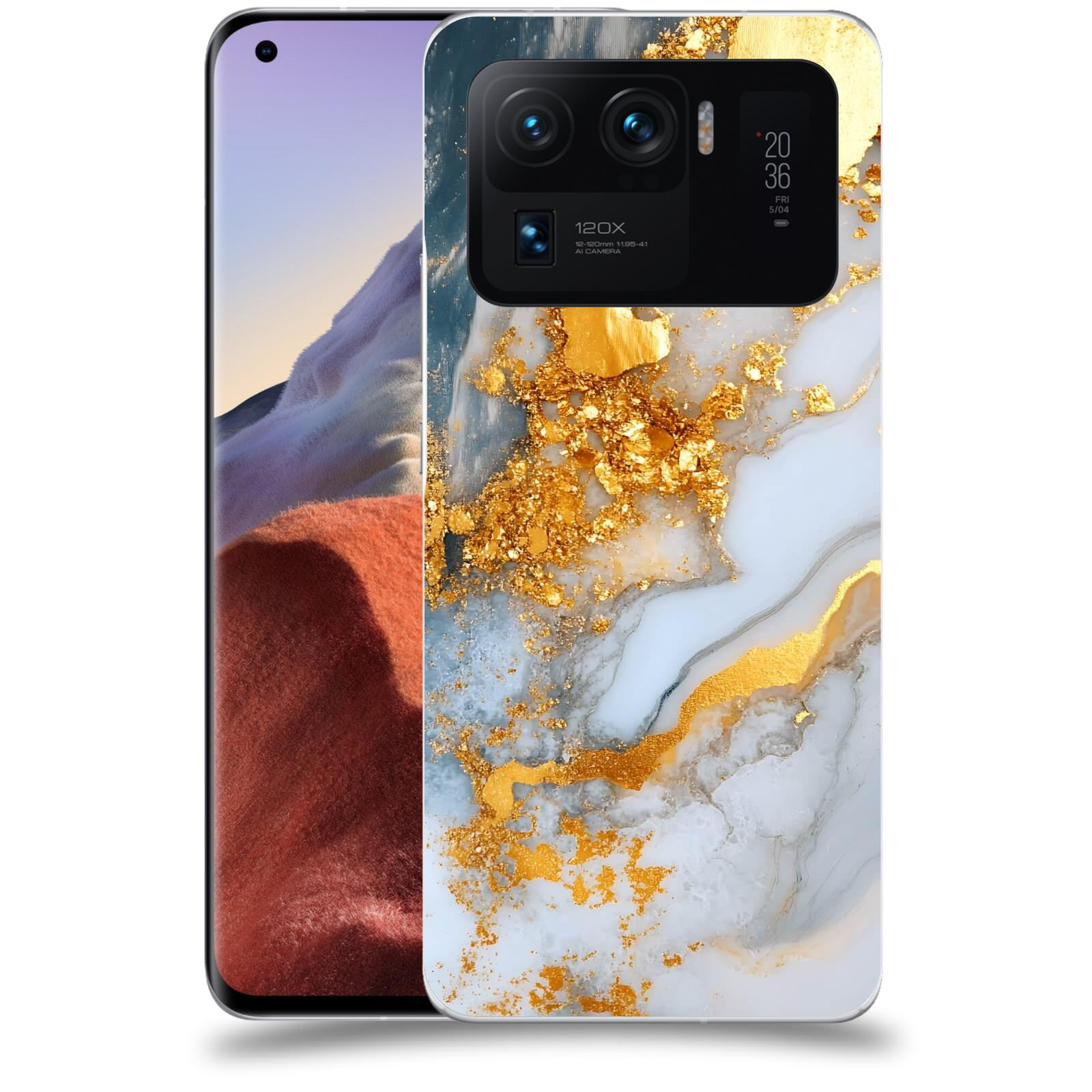 ACOVER Kryt na mobil Xiaomi Mi 11 Ultra - Liquid Gold VII