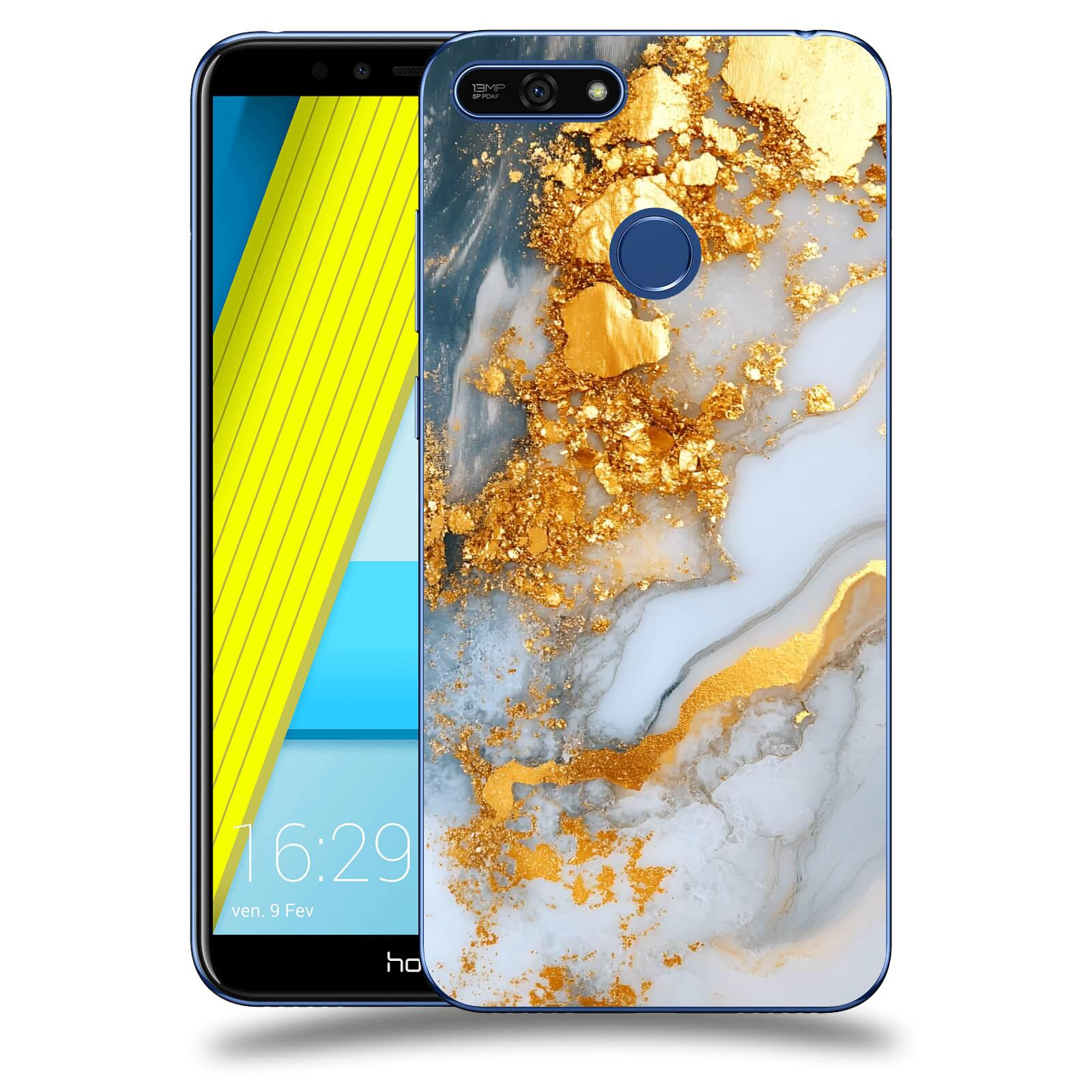 ACOVER Kryt na mobil Honor 7A - Liquid Gold VII