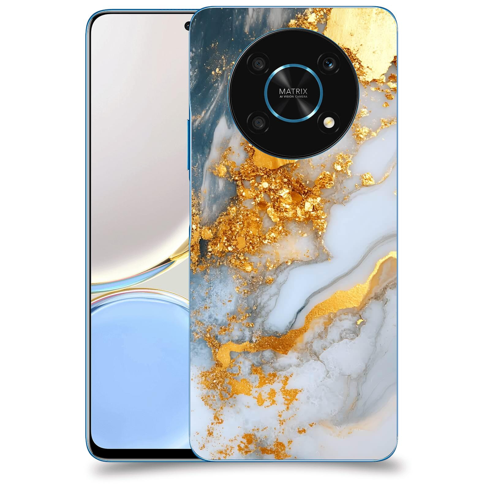 ACOVER Kryt na mobil Honor Magic 4 Lite 5G - Liquid Gold VII