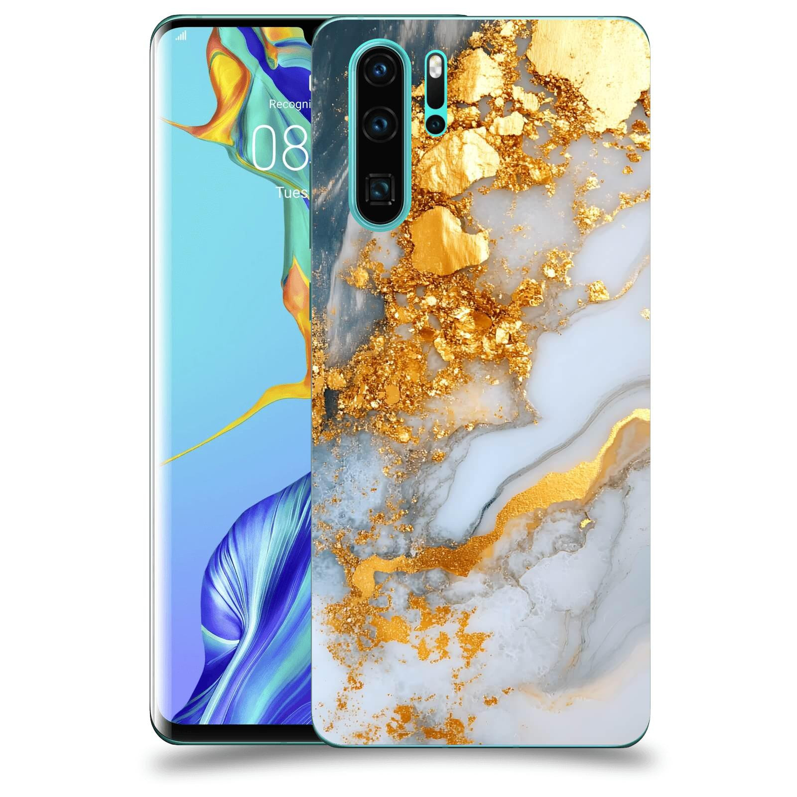 ACOVER Kryt na mobil Huawei P30 Pro - Liquid Gold VII