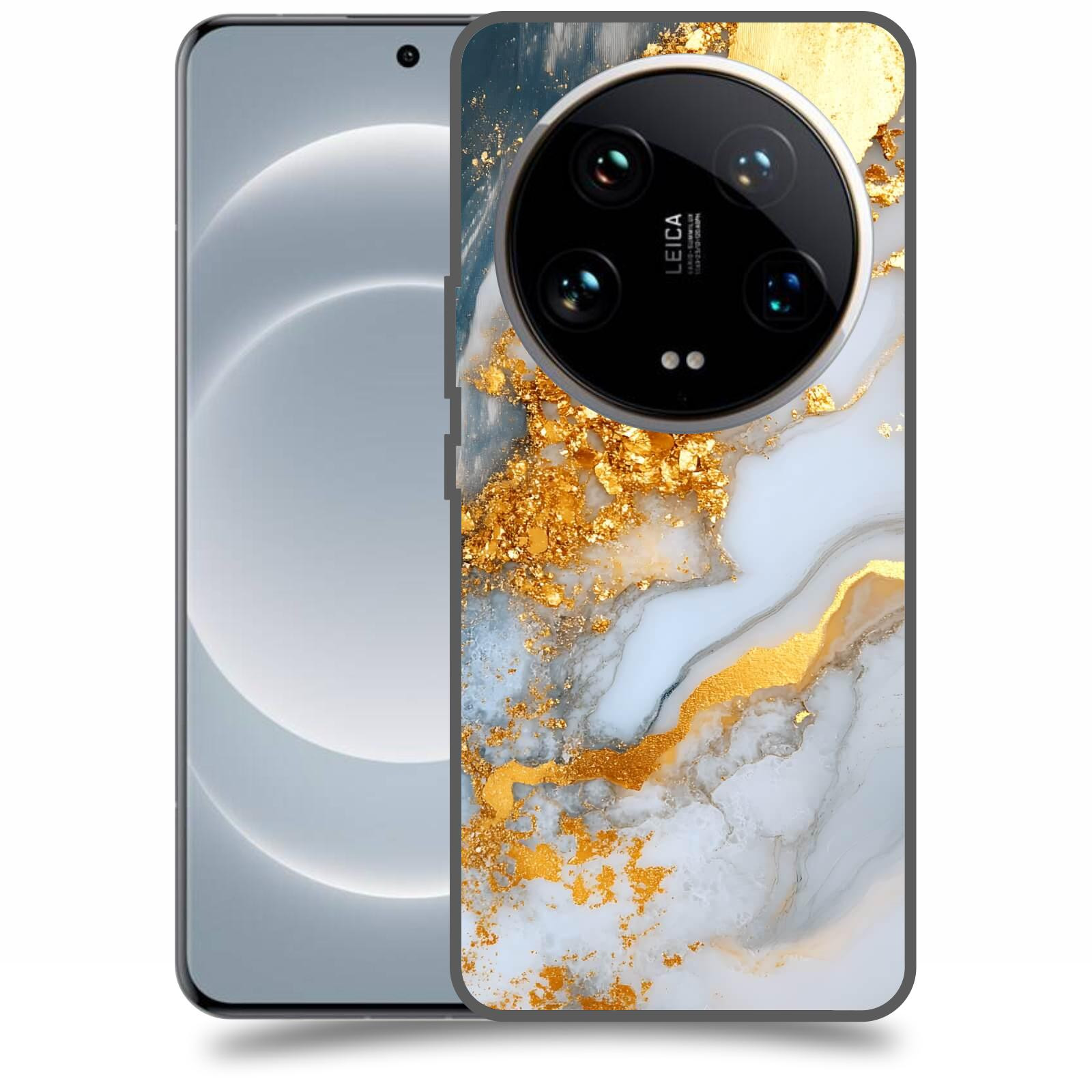ACOVER Kryt na mobil Xiaomi 14 Ultra - Liquid Gold VII