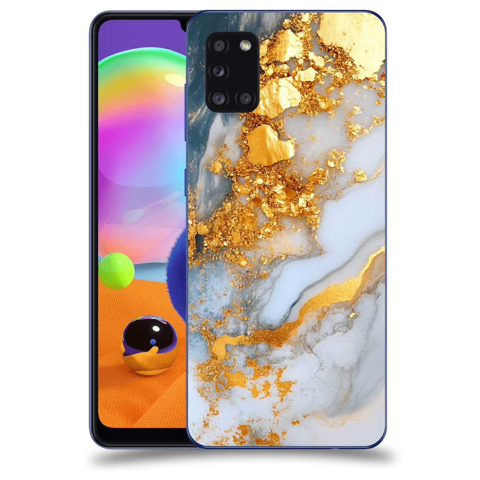 ACOVER Kryt na mobil Samsung Galaxy A31 A315F - Liquid Gold VII