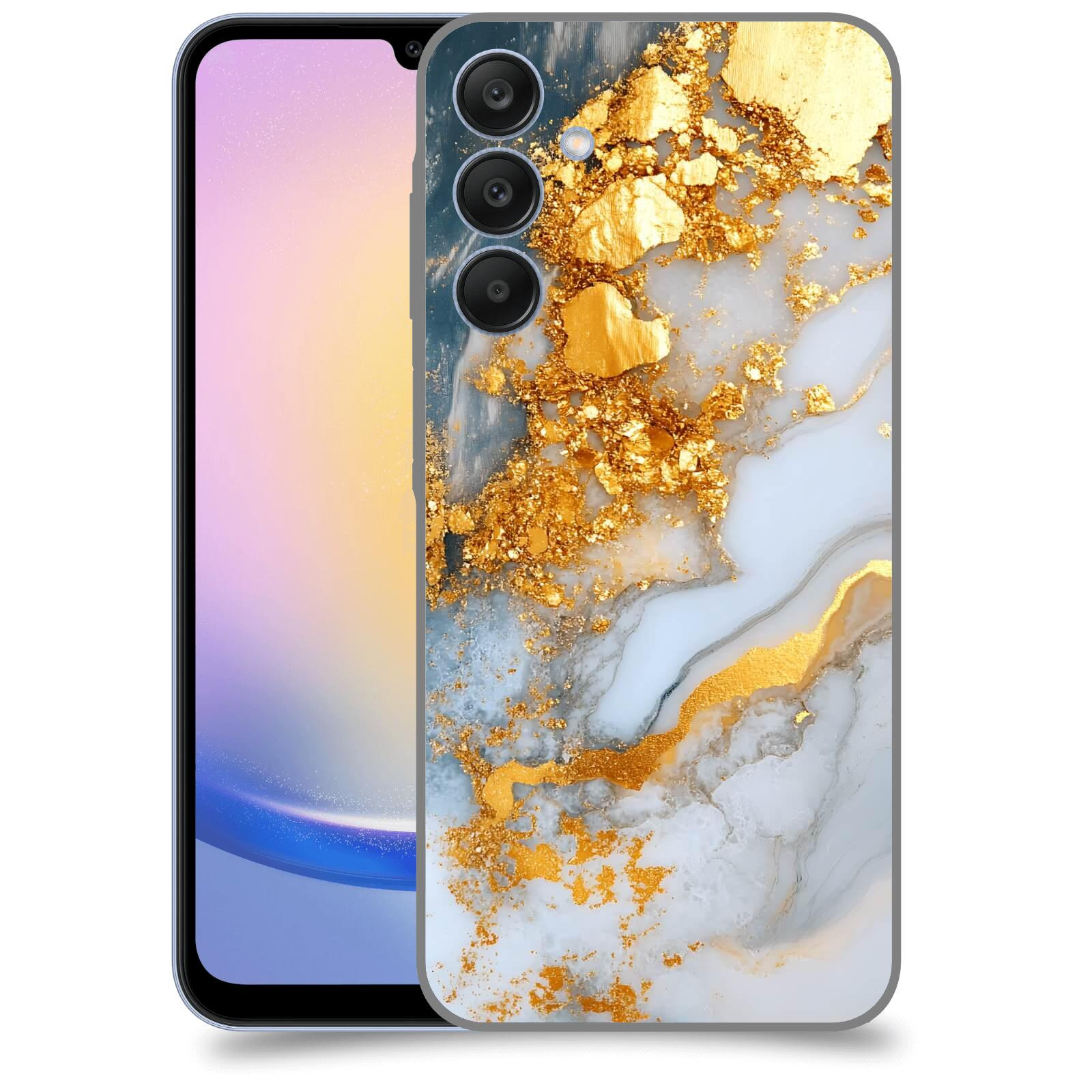 ACOVER Kryt na mobil Samsung Galaxy A25 5G - Liquid Gold VII