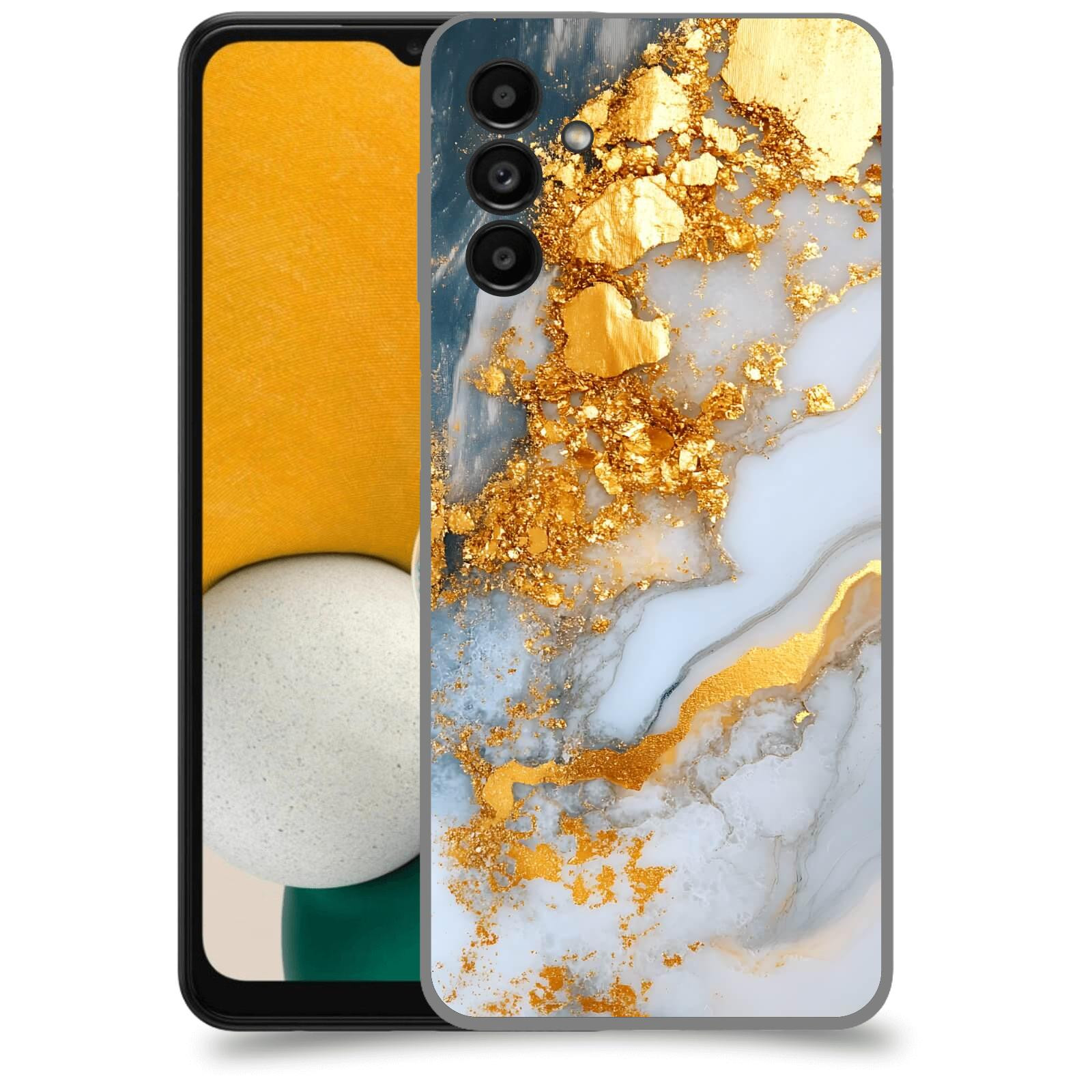 ACOVER Kryt na mobil Samsung Galaxy A13 5G A136B - Liquid Gold VII