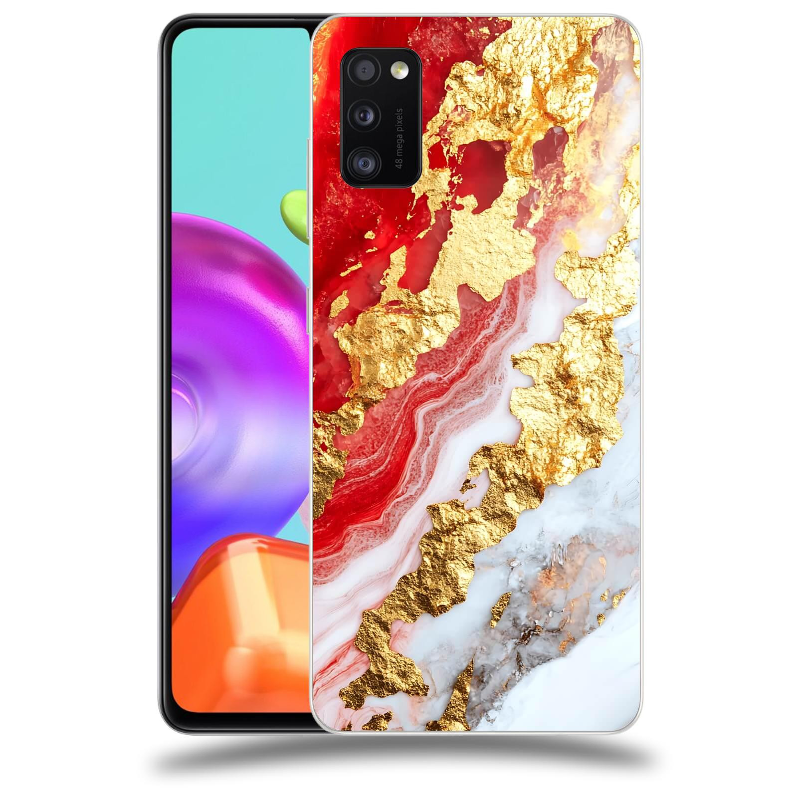 ACOVER Kryt na mobil Samsung Galaxy A41 A415F - Golden Blood II