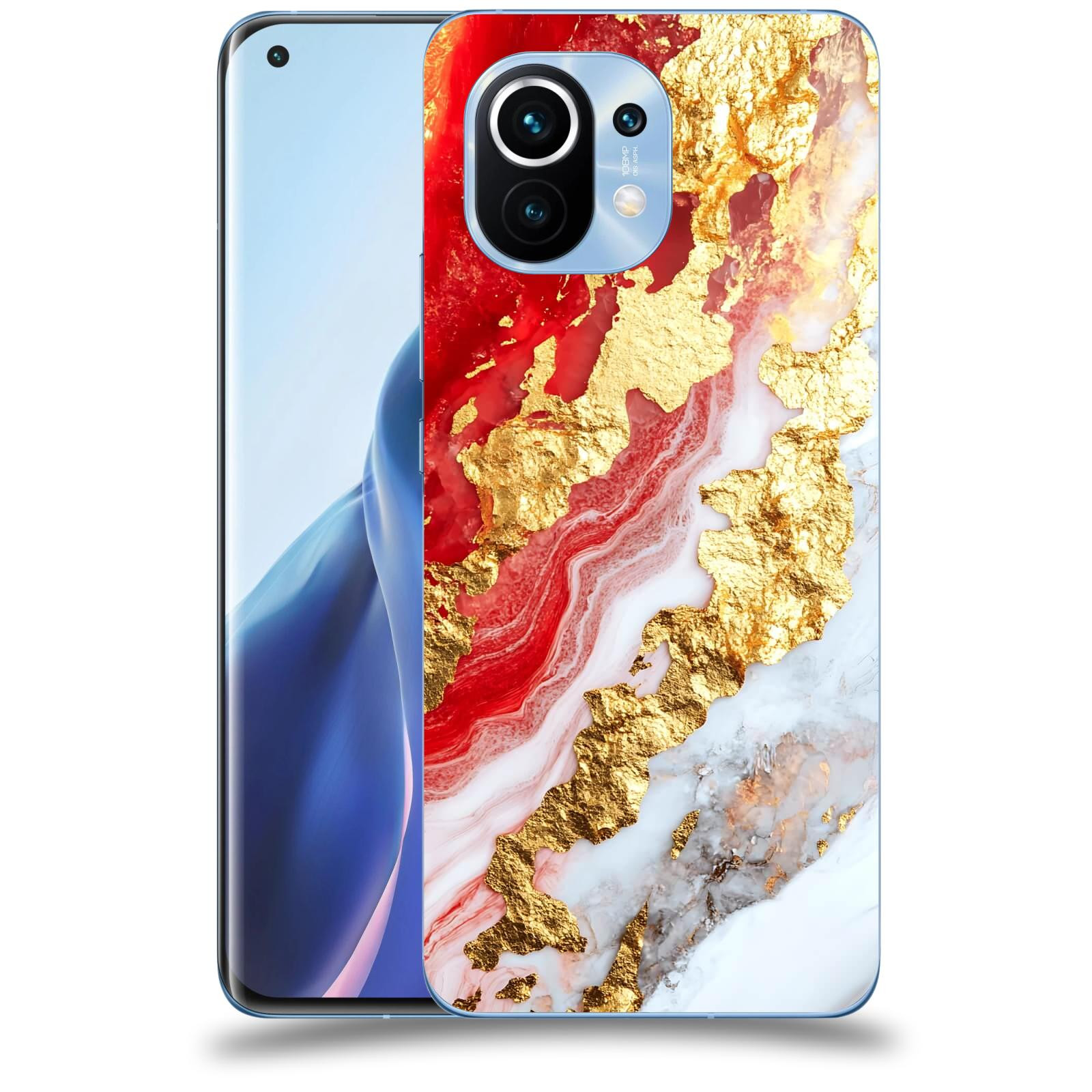 ACOVER Kryt na mobil Xiaomi Mi 11 - Golden Blood II