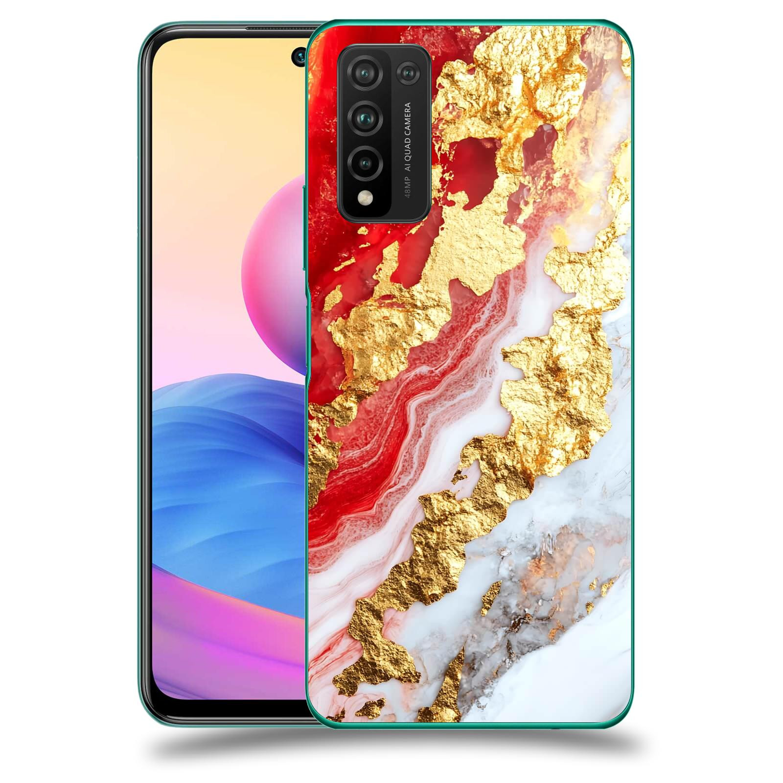 ACOVER Kryt na mobil Honor 10X Lite - Golden Blood II