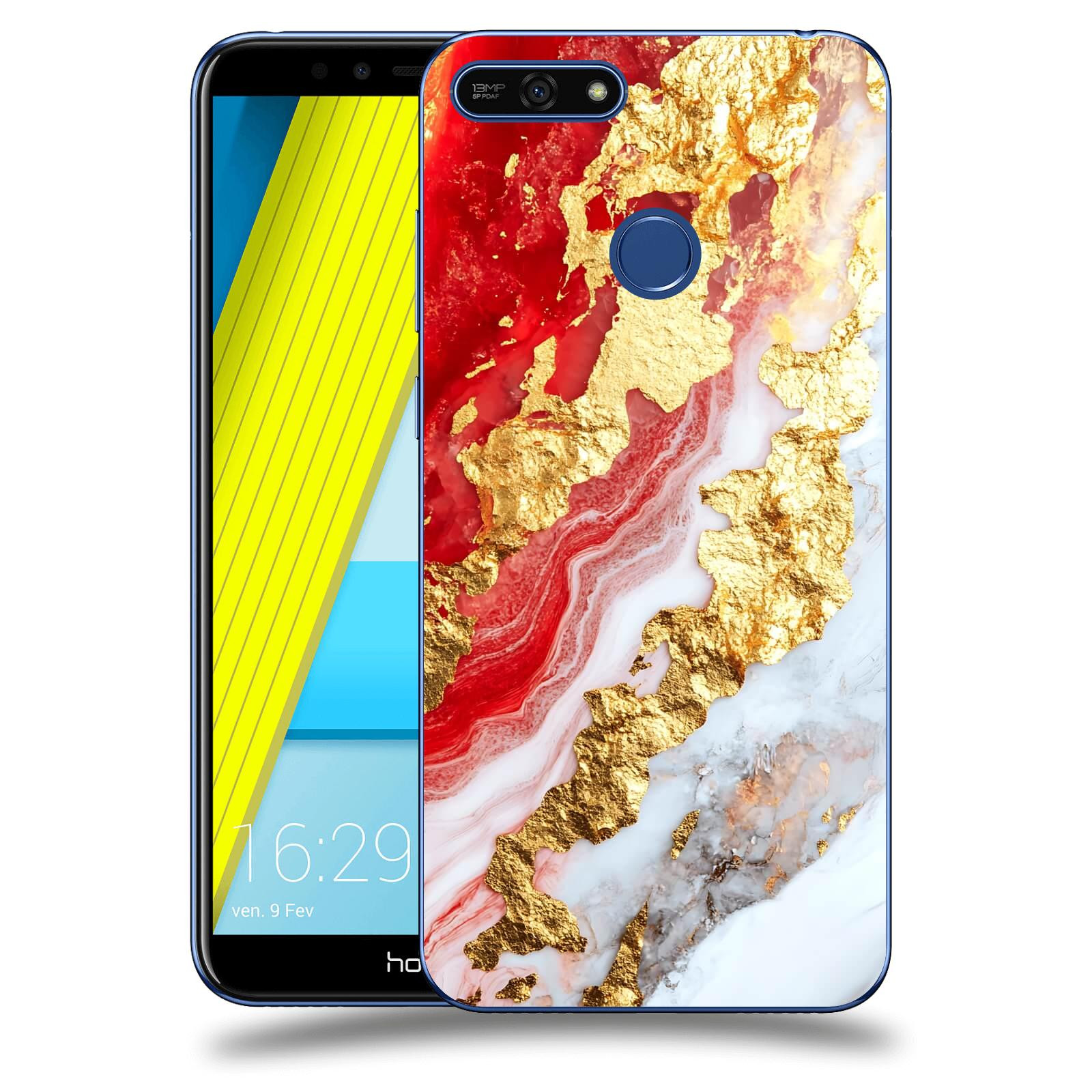 ACOVER Kryt na mobil Honor 7A - Golden Blood II