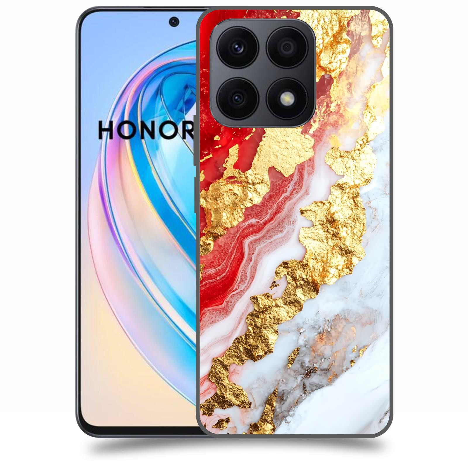 ACOVER Kryt na mobil Honor X8a - Golden Blood II