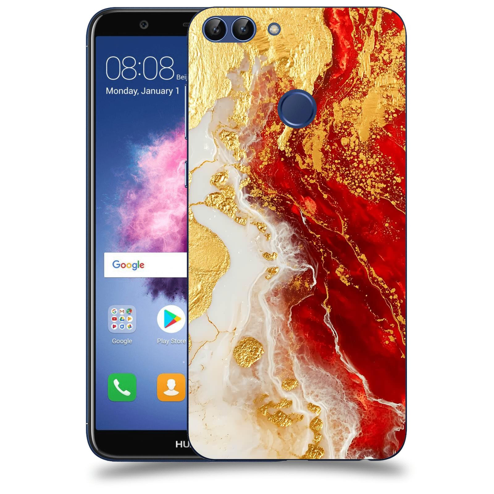 ACOVER Kryt na mobil Huawei P Smart - Golden Blood III