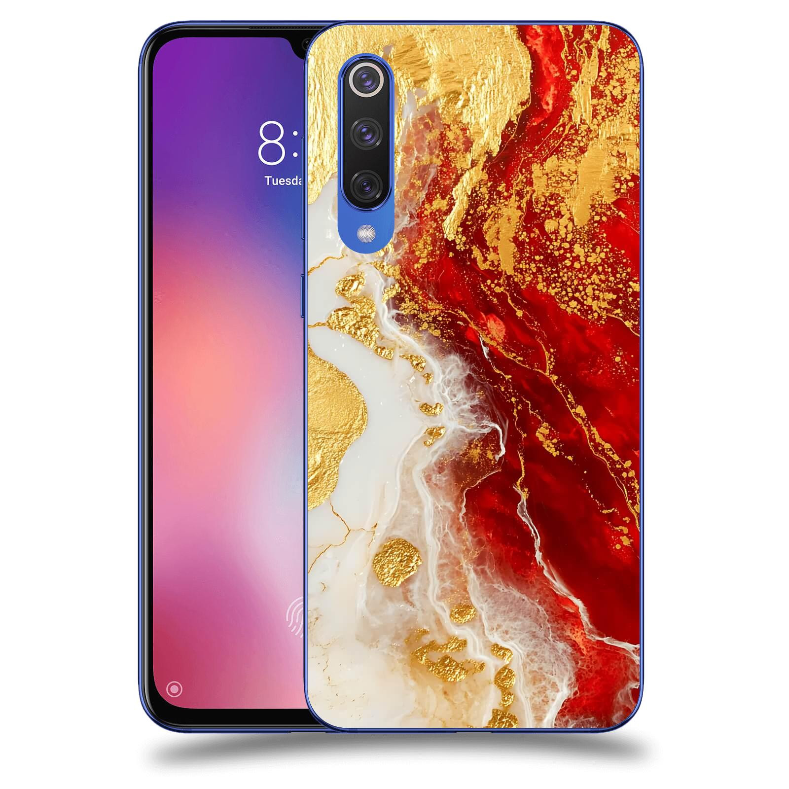 ACOVER Kryt na mobil Xiaomi Mi 9 SE - Golden Blood III