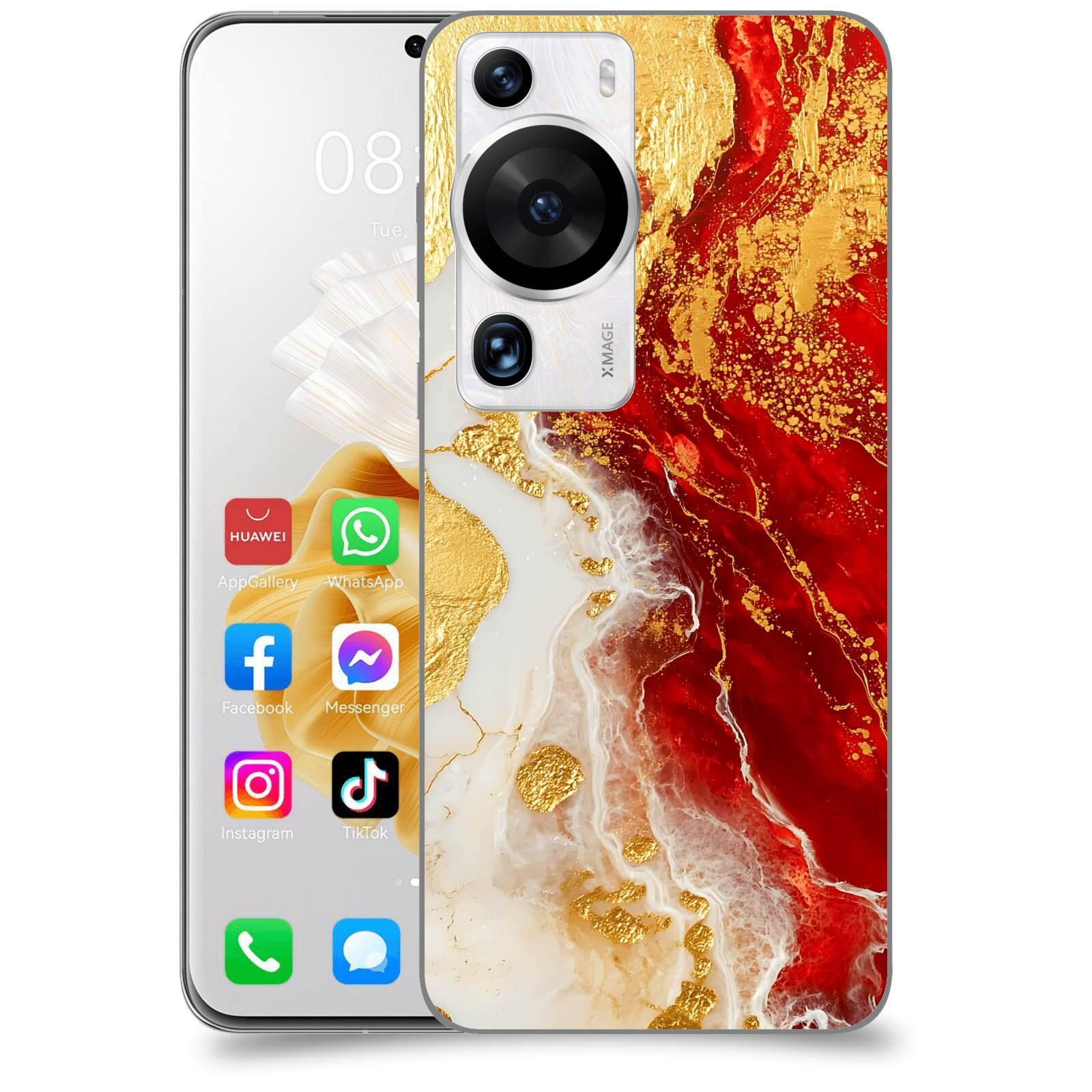 ACOVER Kryt na mobil Huawei P60 Pro - Golden Blood III