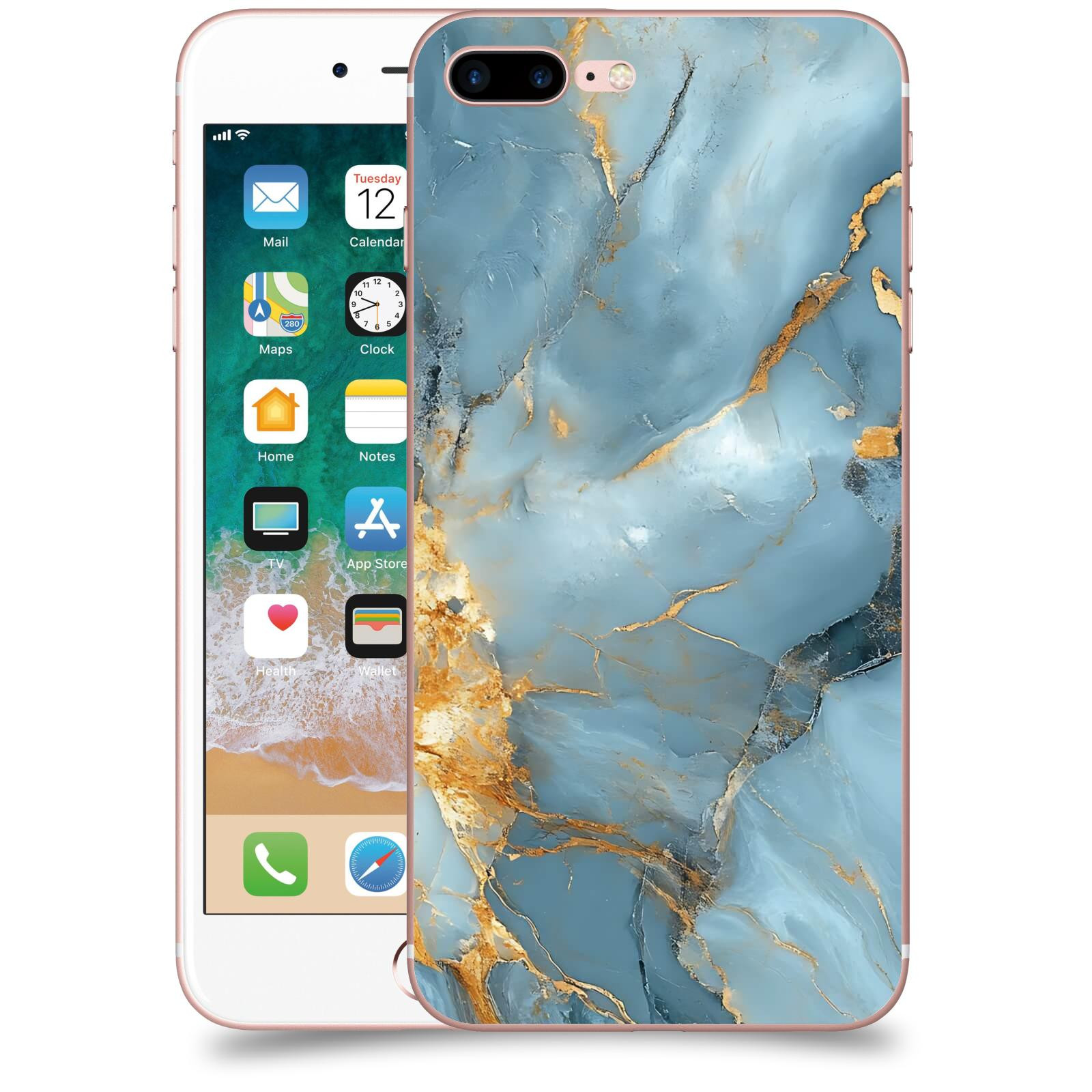 ACOVER Kryt na mobil Apple iPhone 7 Plus - Ice Marble I