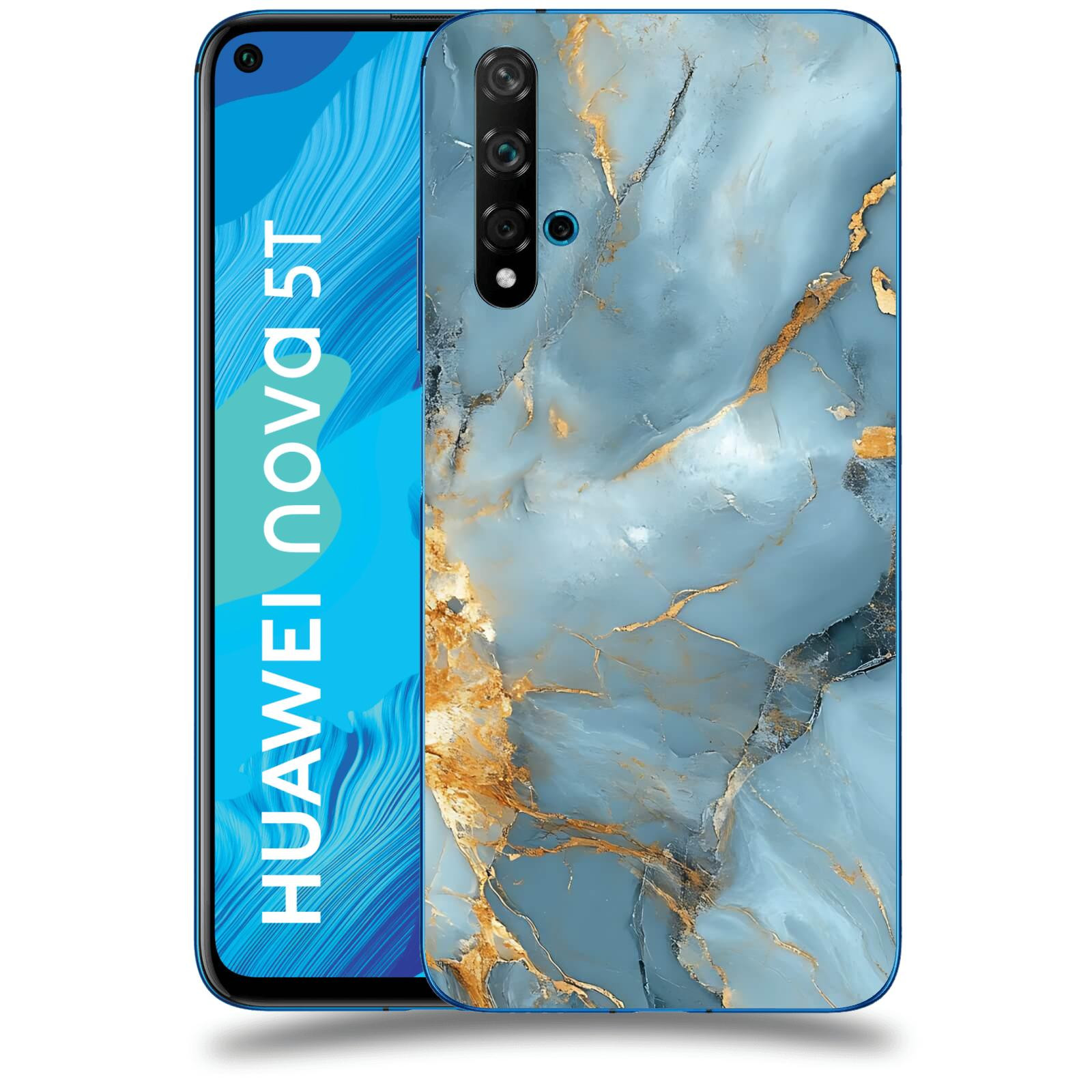 ACOVER Kryt na mobil Huawei Nova 5T - Ice Marble I