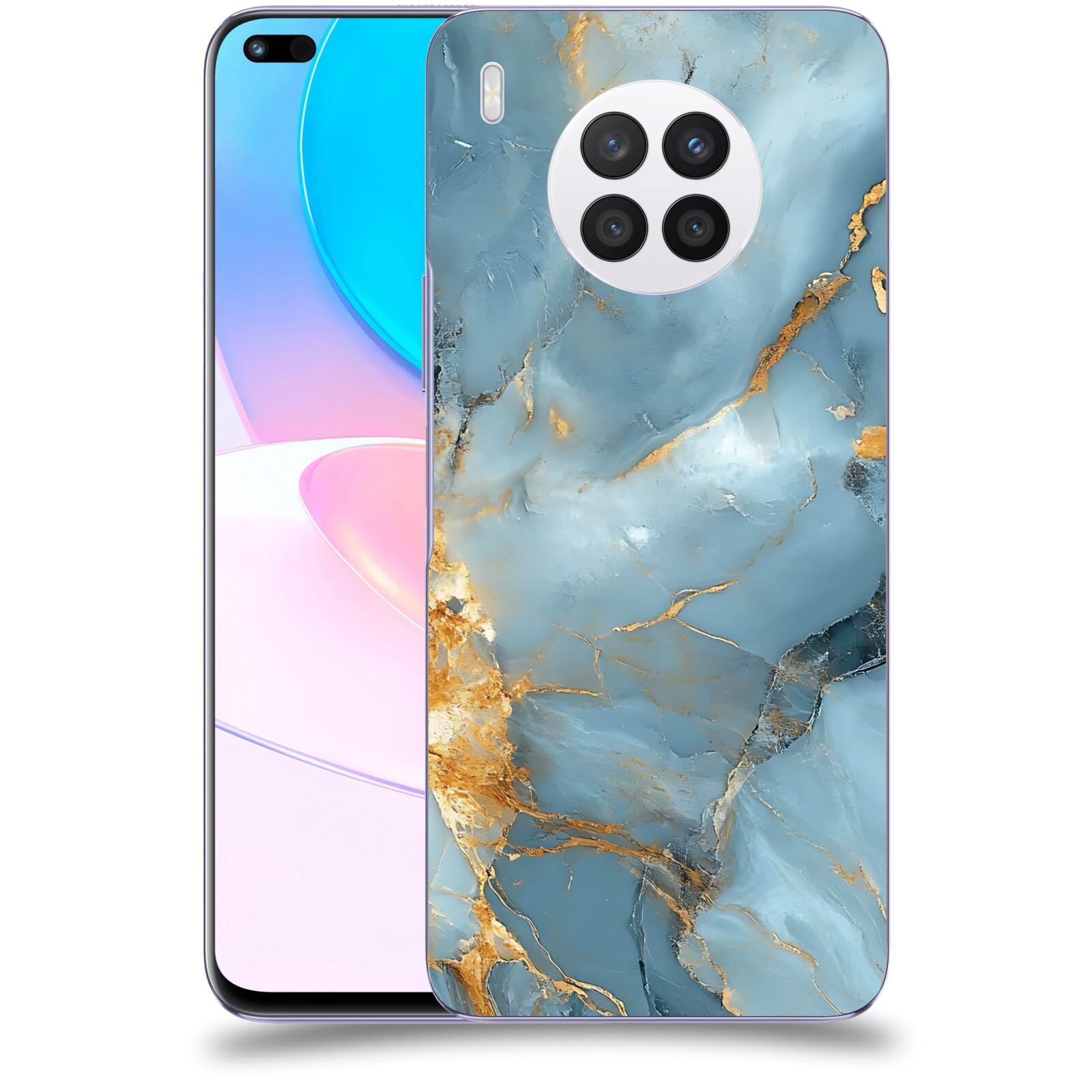 ACOVER Kryt na mobil Huawei Nova 8i - Ice Marble I