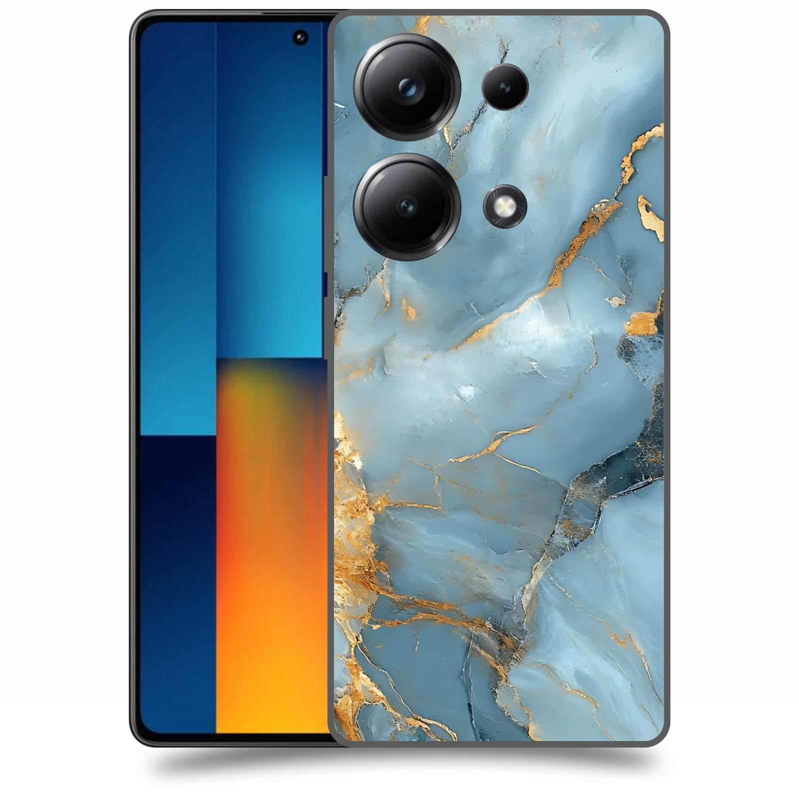 ACOVER Kryt na mobil Poco M6 - Ice Marble I