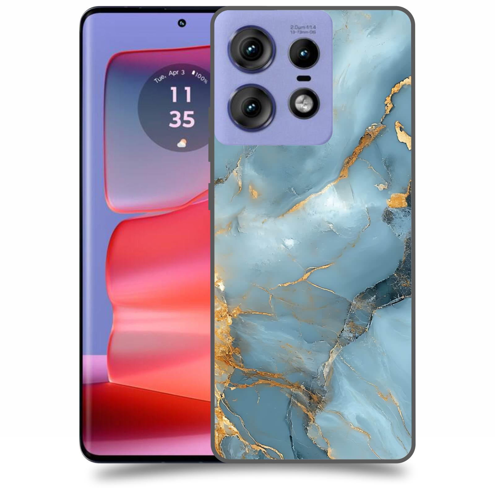 ACOVER Kryt na mobil Motorola Edge 50 Pro - Ice Marble I