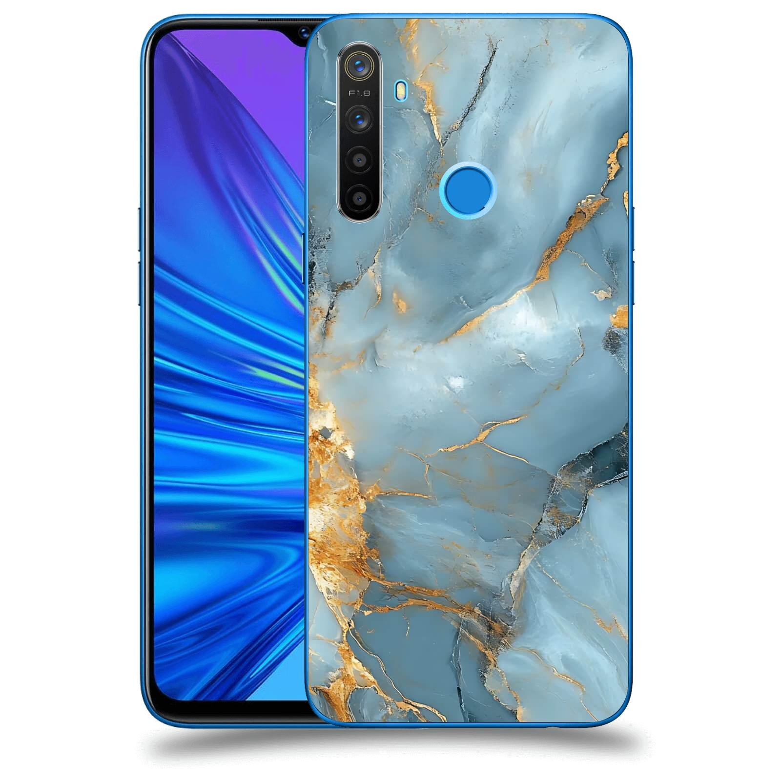 ACOVER Kryt na mobil Realme 5 - Ice Marble I