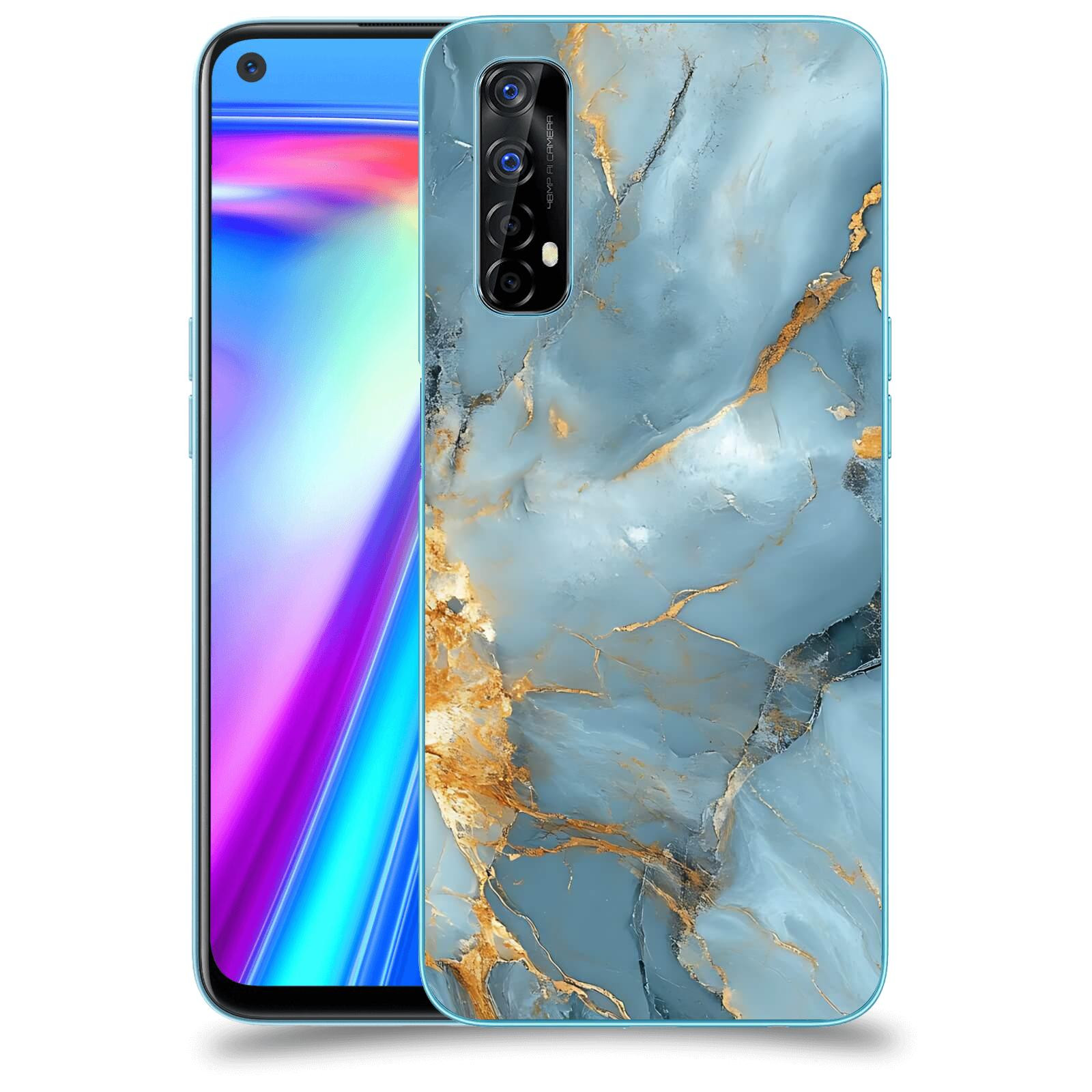ACOVER Kryt na mobil Realme 7 - Ice Marble I