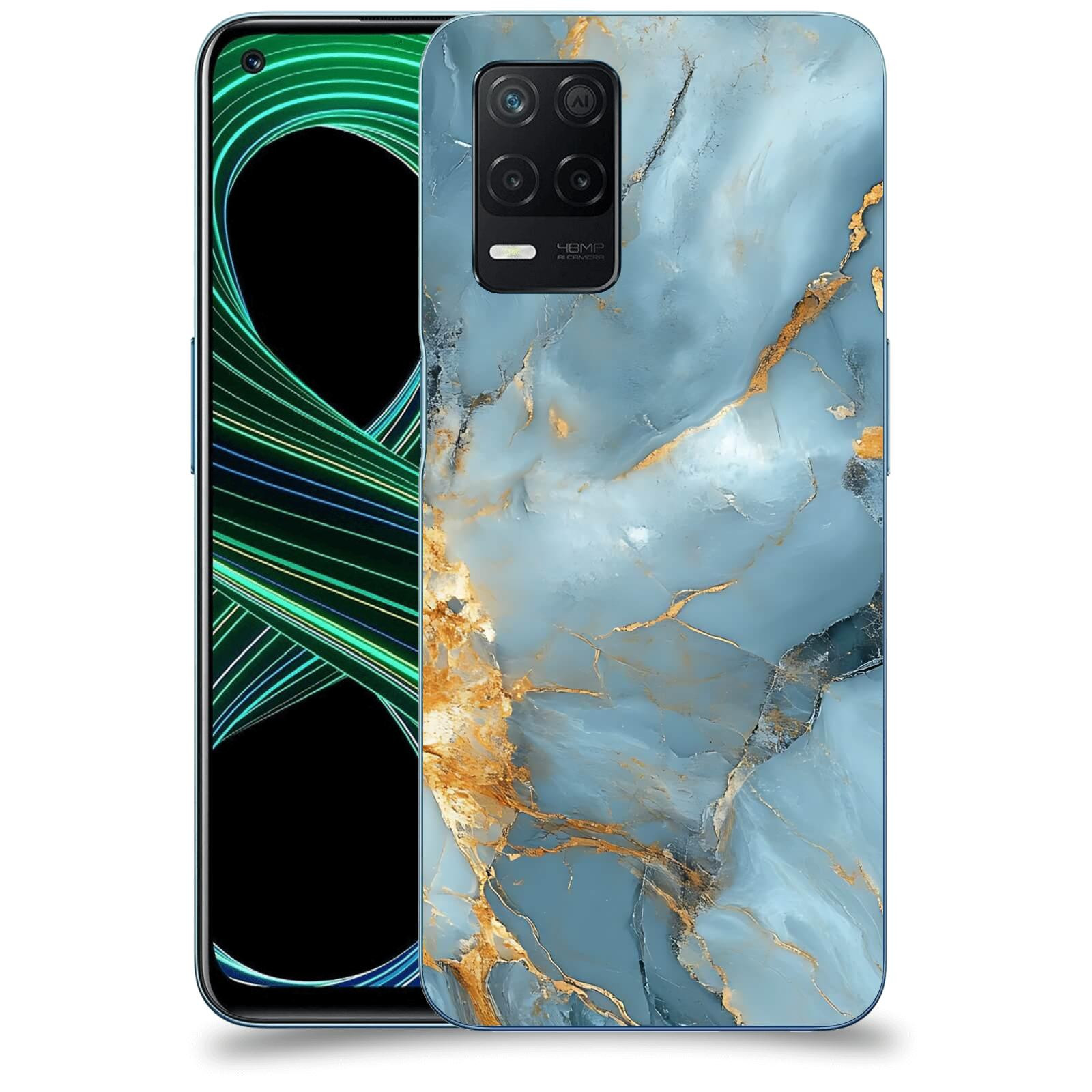 ACOVER Kryt na mobil Realme 8 5G - Ice Marble I