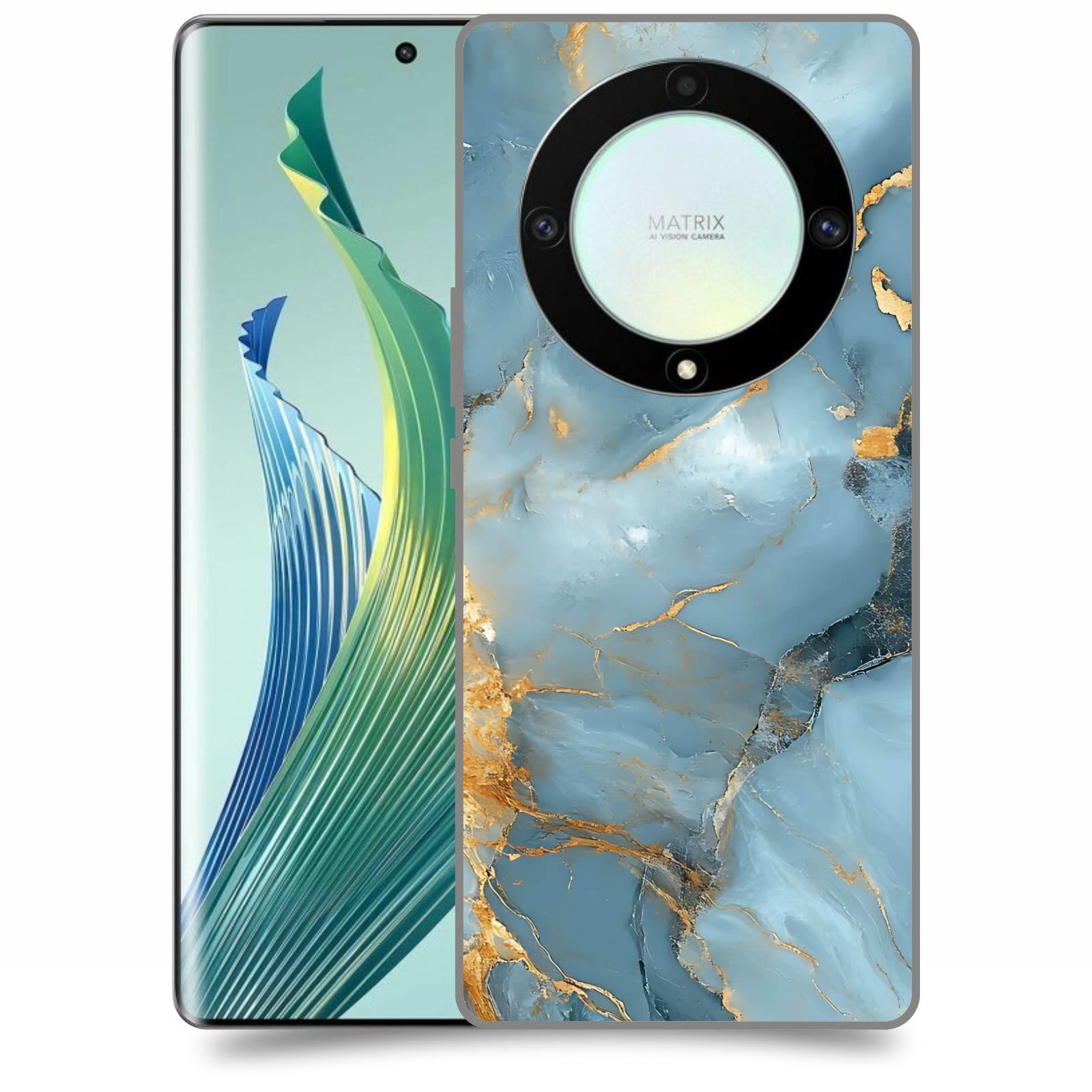 ACOVER Kryt na mobil Honor Magic 5 Lite 5G - Ice Marble I